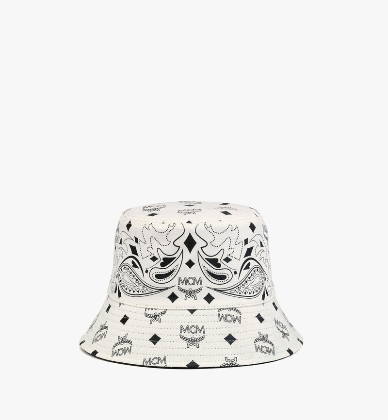 Reversible Bandana Monogram Bucket Hat 1