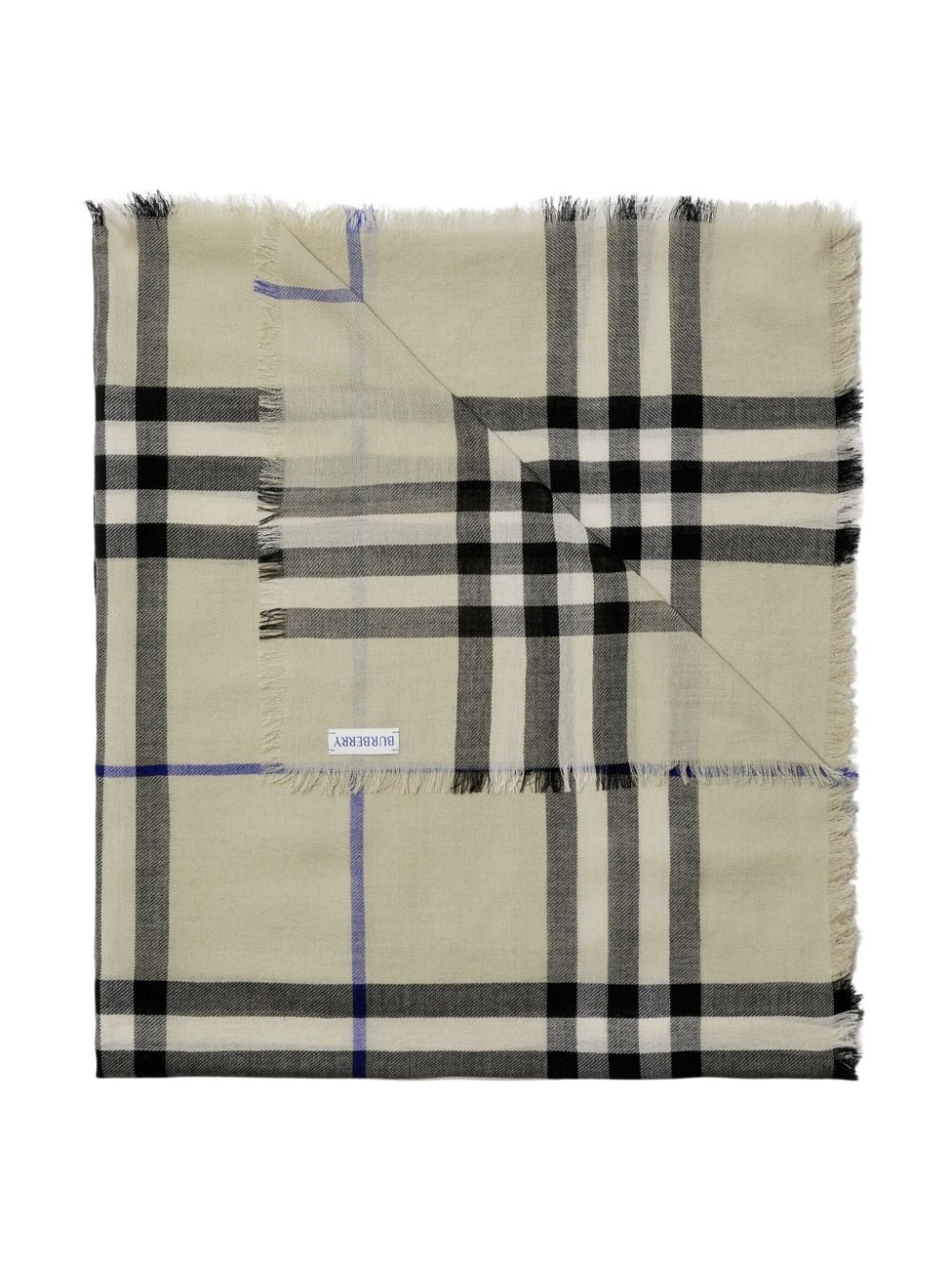Vintage Check wool scarf - 2