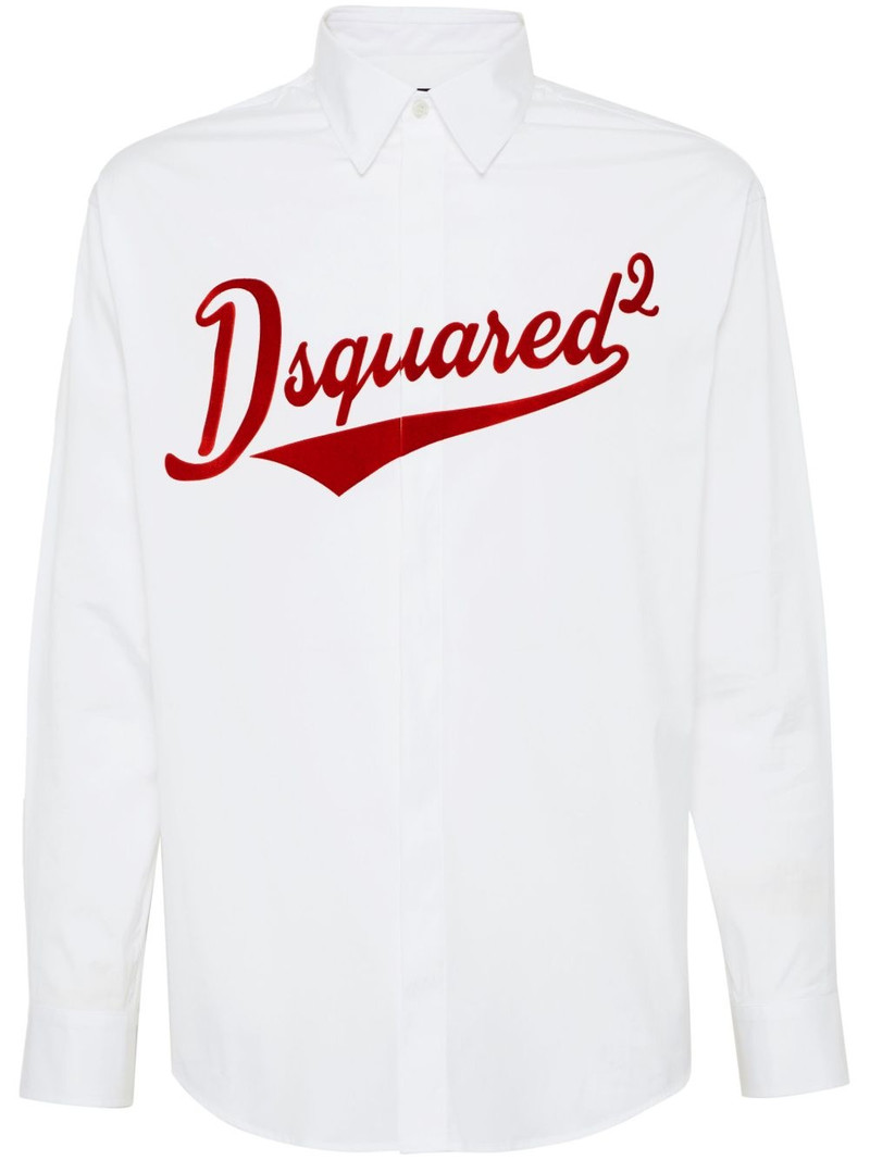 logo-print shirt 1