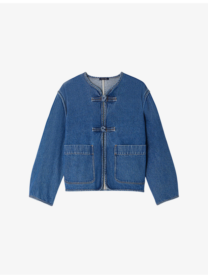 Agatha Boxy-Fit Denim Jacket 1