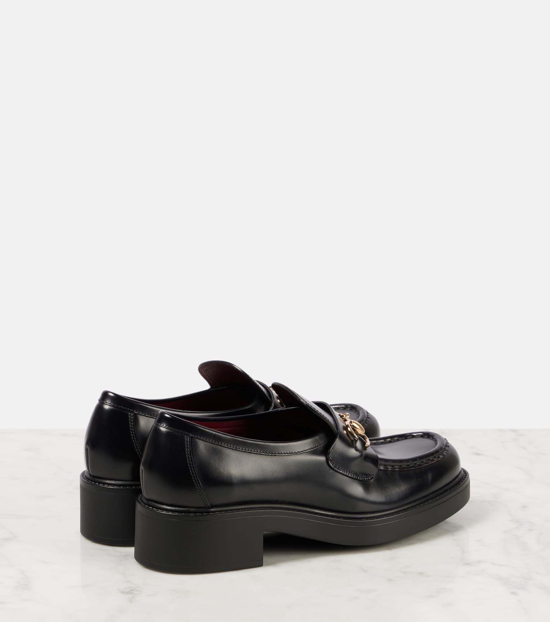Horsebit leather loafers - 2