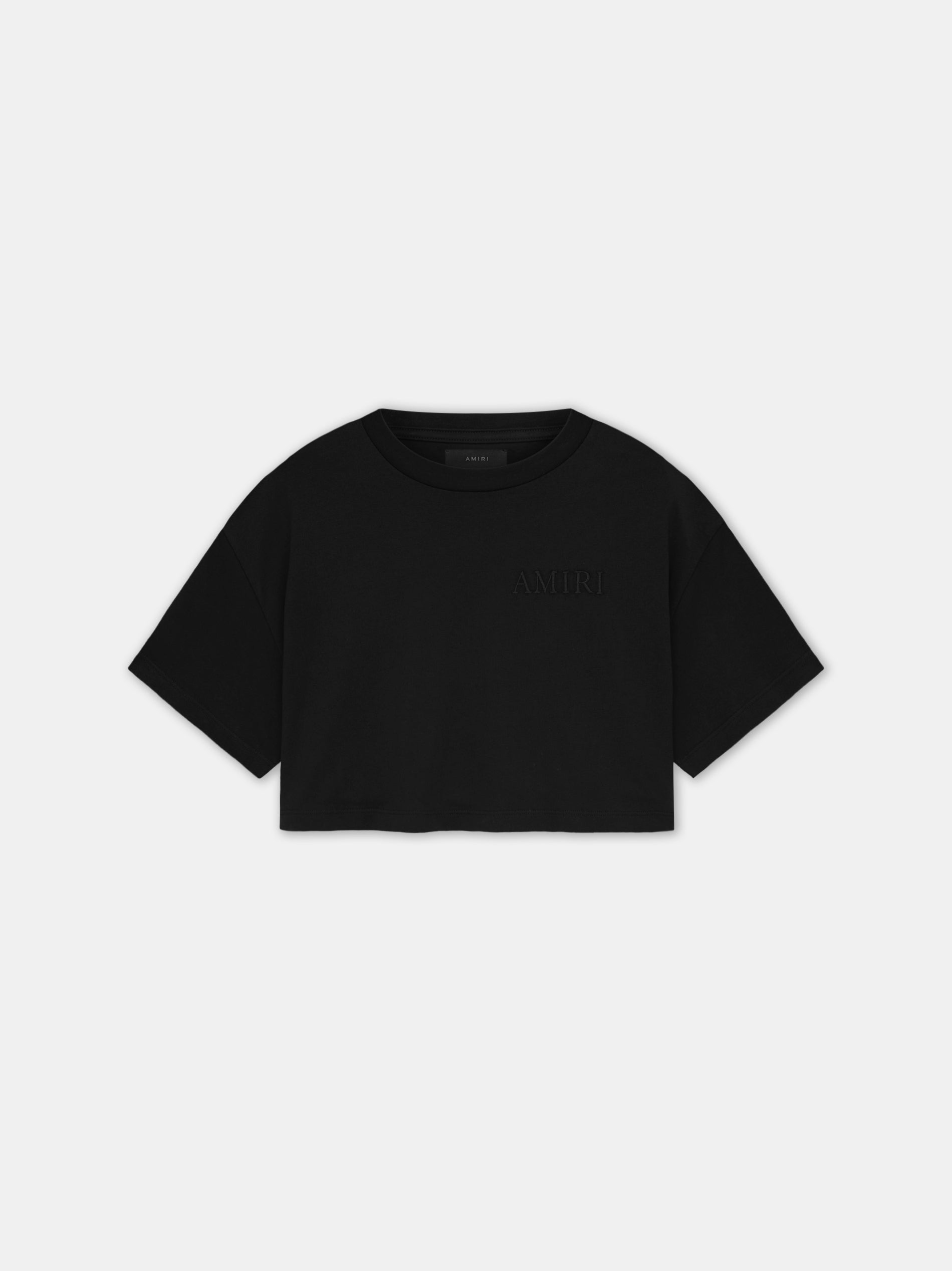 AMIRI EMBROIDERED CROPPED TEE - 2