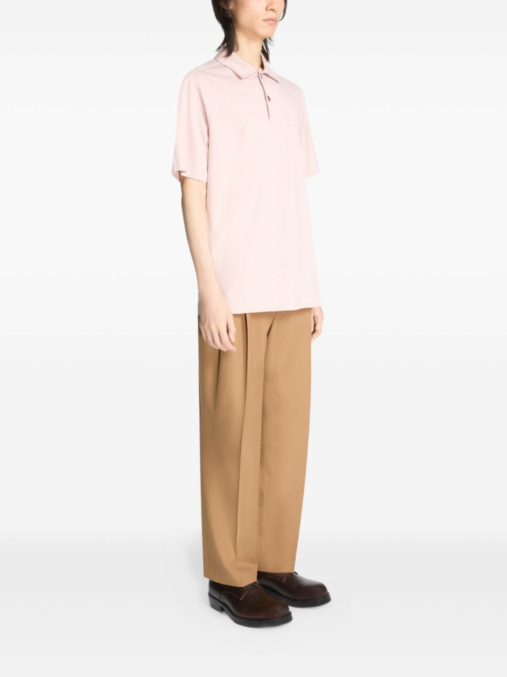 cotton polo shirt - 3