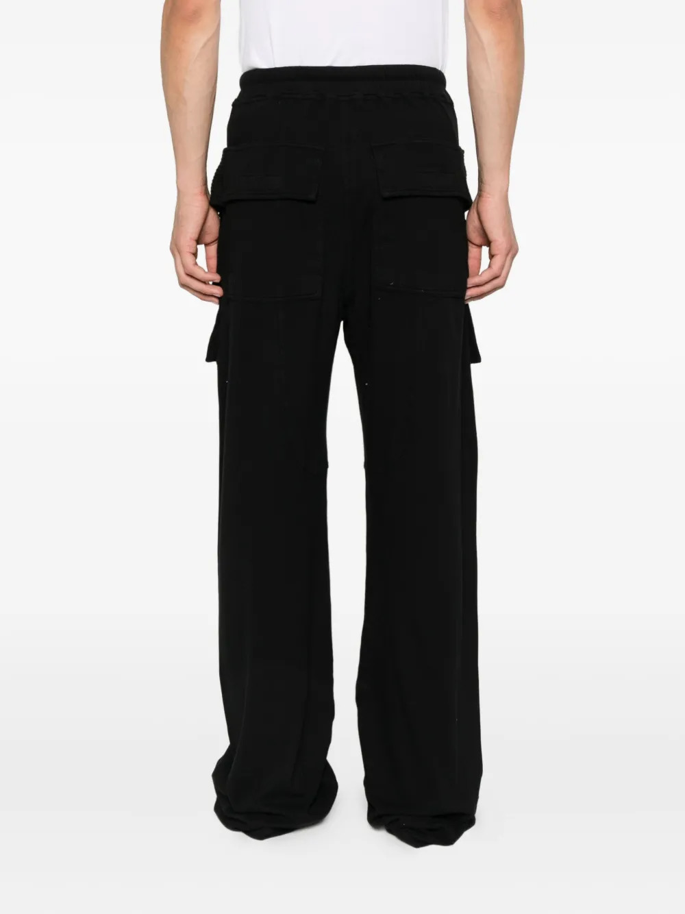RICK OWENS DRKSHDW - Men Creatch Wide Cargo Pants - 3