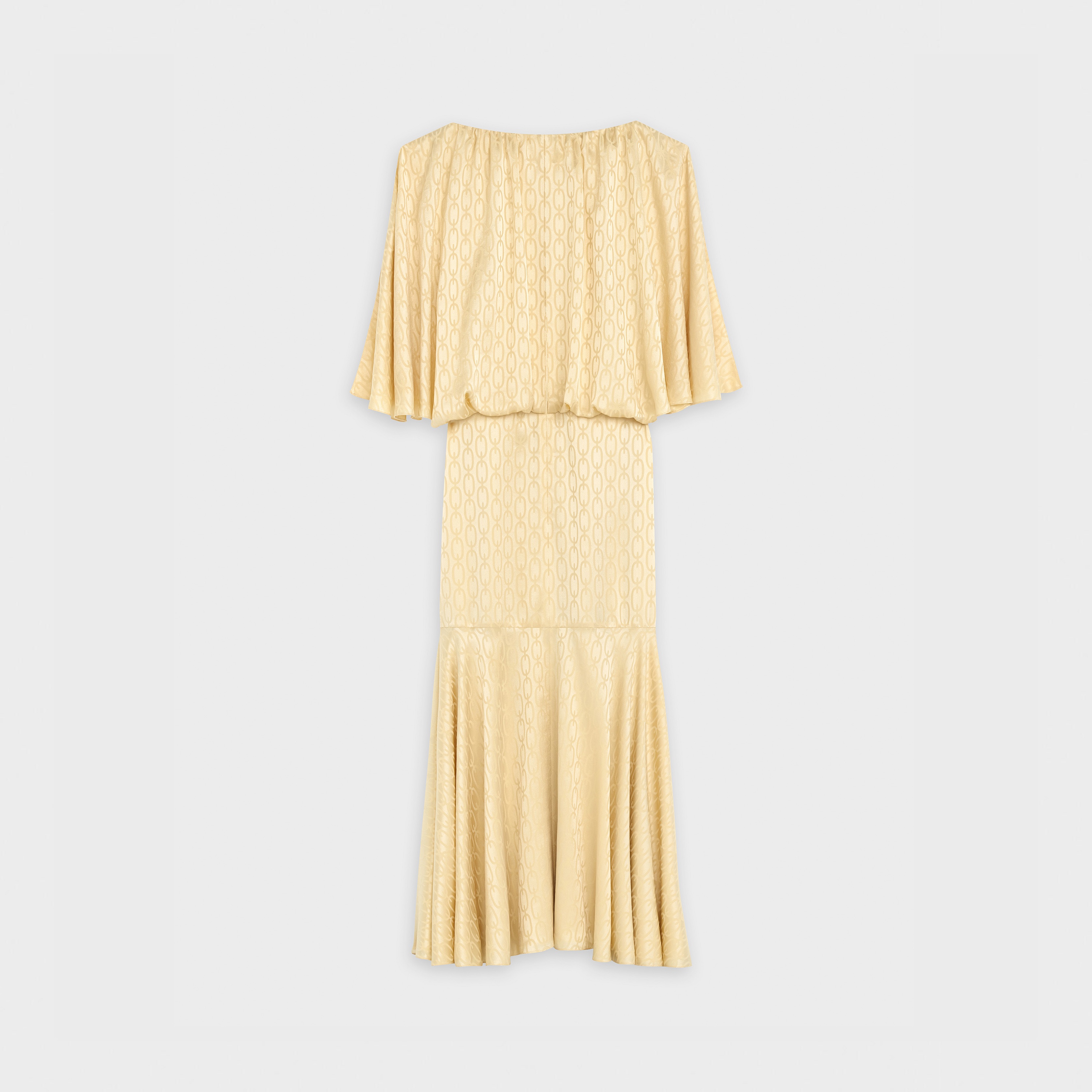 MIDI DRESS IN SILK JACQUARD - 2