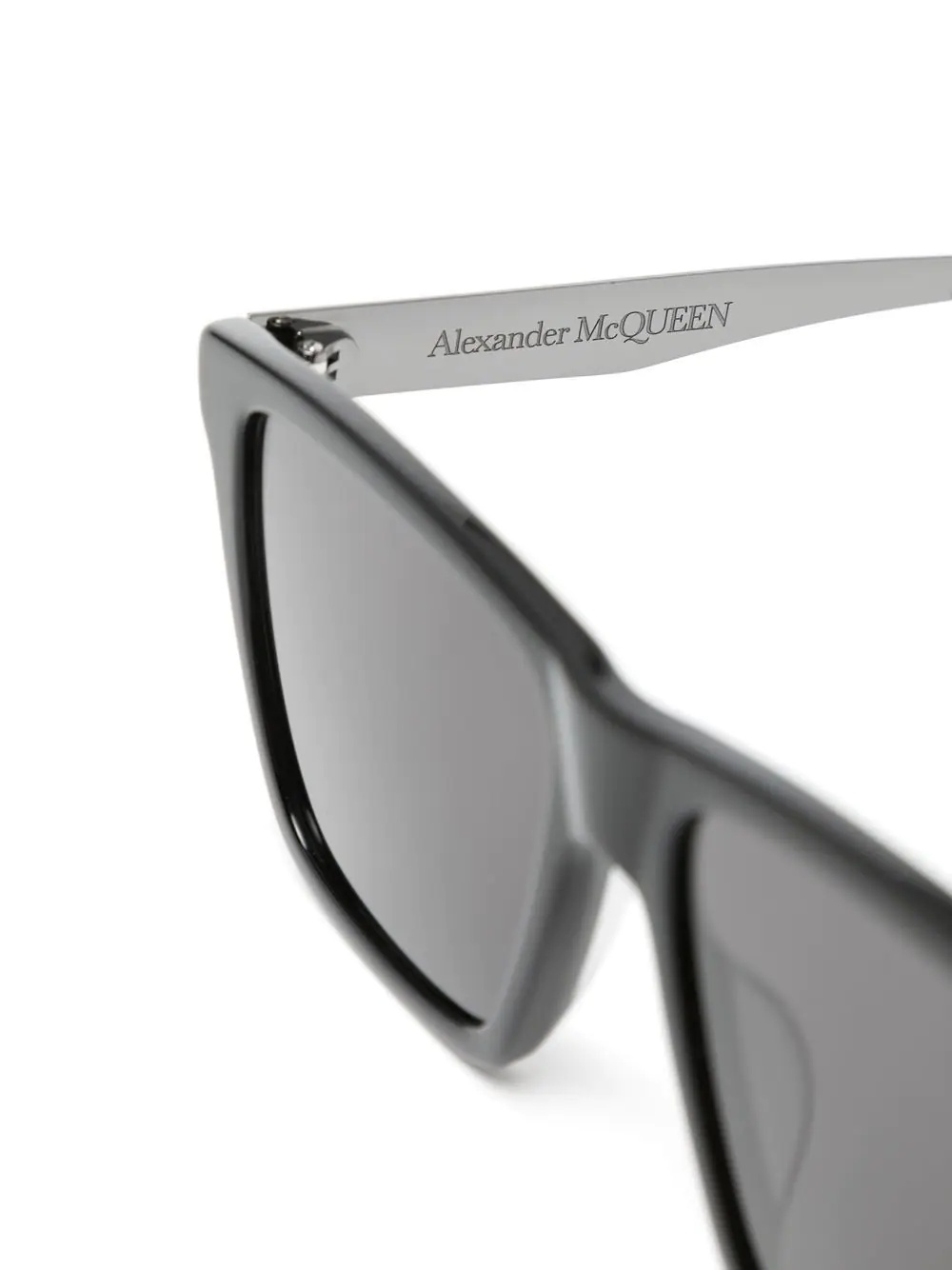 square-frame tinted sunglasses - 3