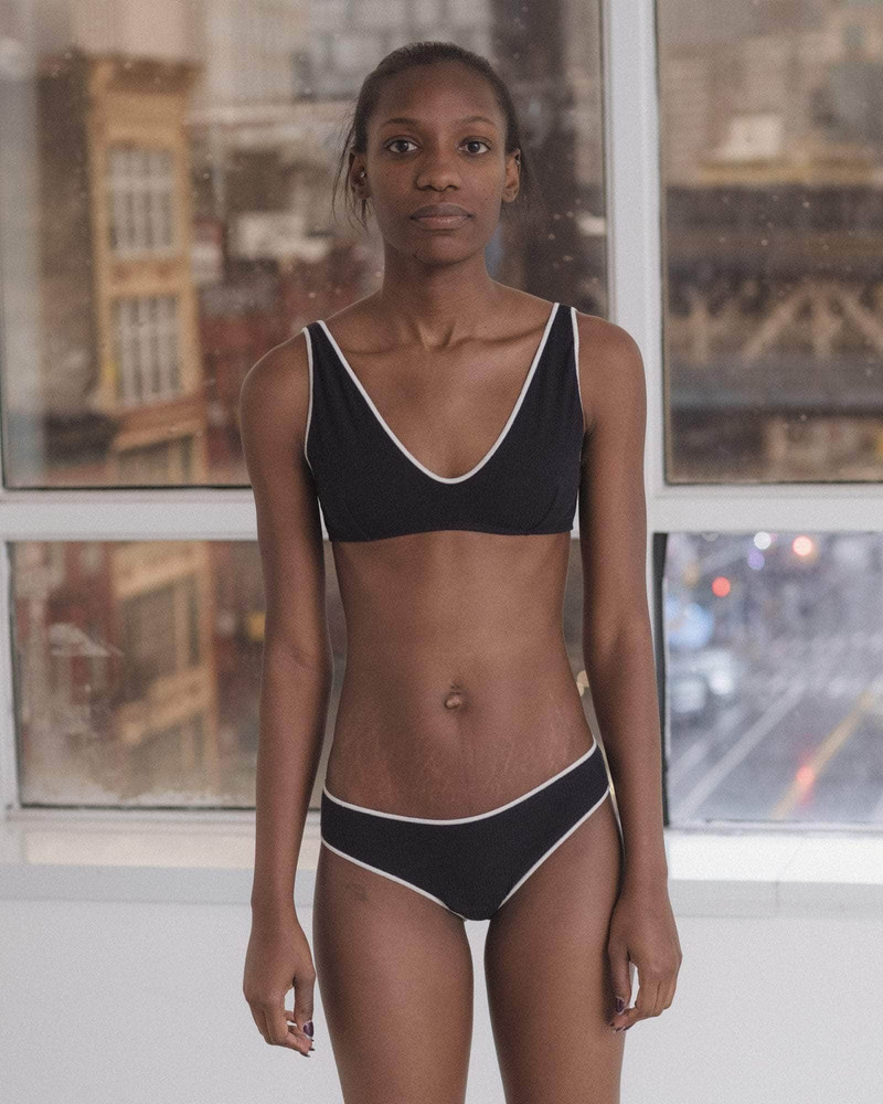 Pam Bra - Fine Organic Cotton Rib 1