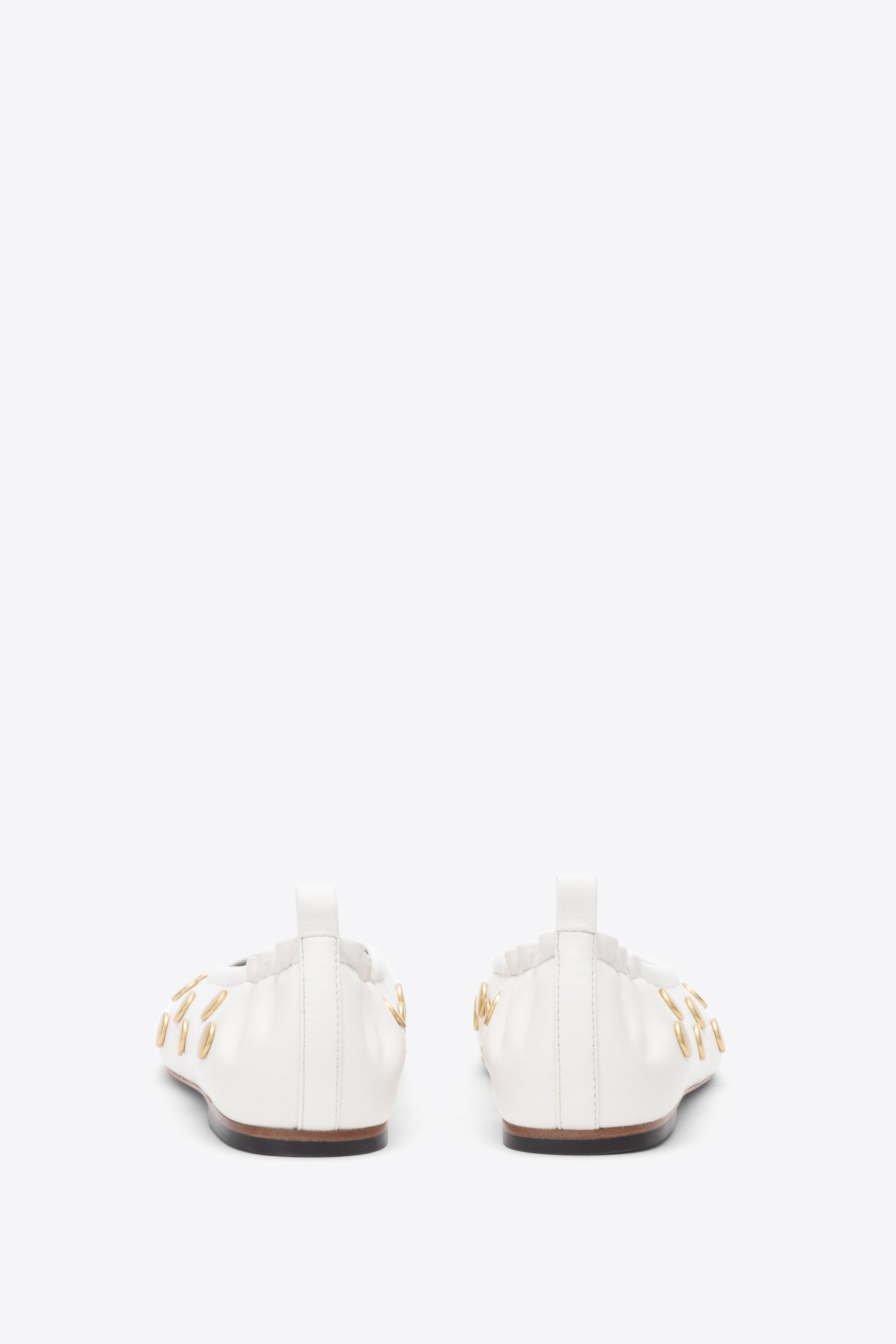 ID Stretch Back Ballerina Flat with Studs - 3
