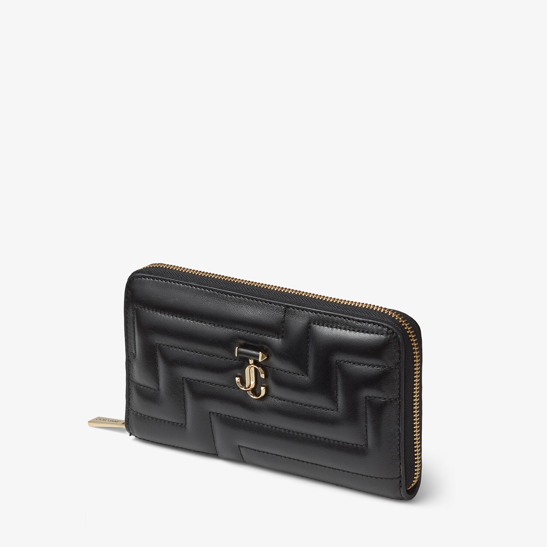 Pippa Avenue
Black Avenue Nappa Leather Wallet with JC Emblem - 2