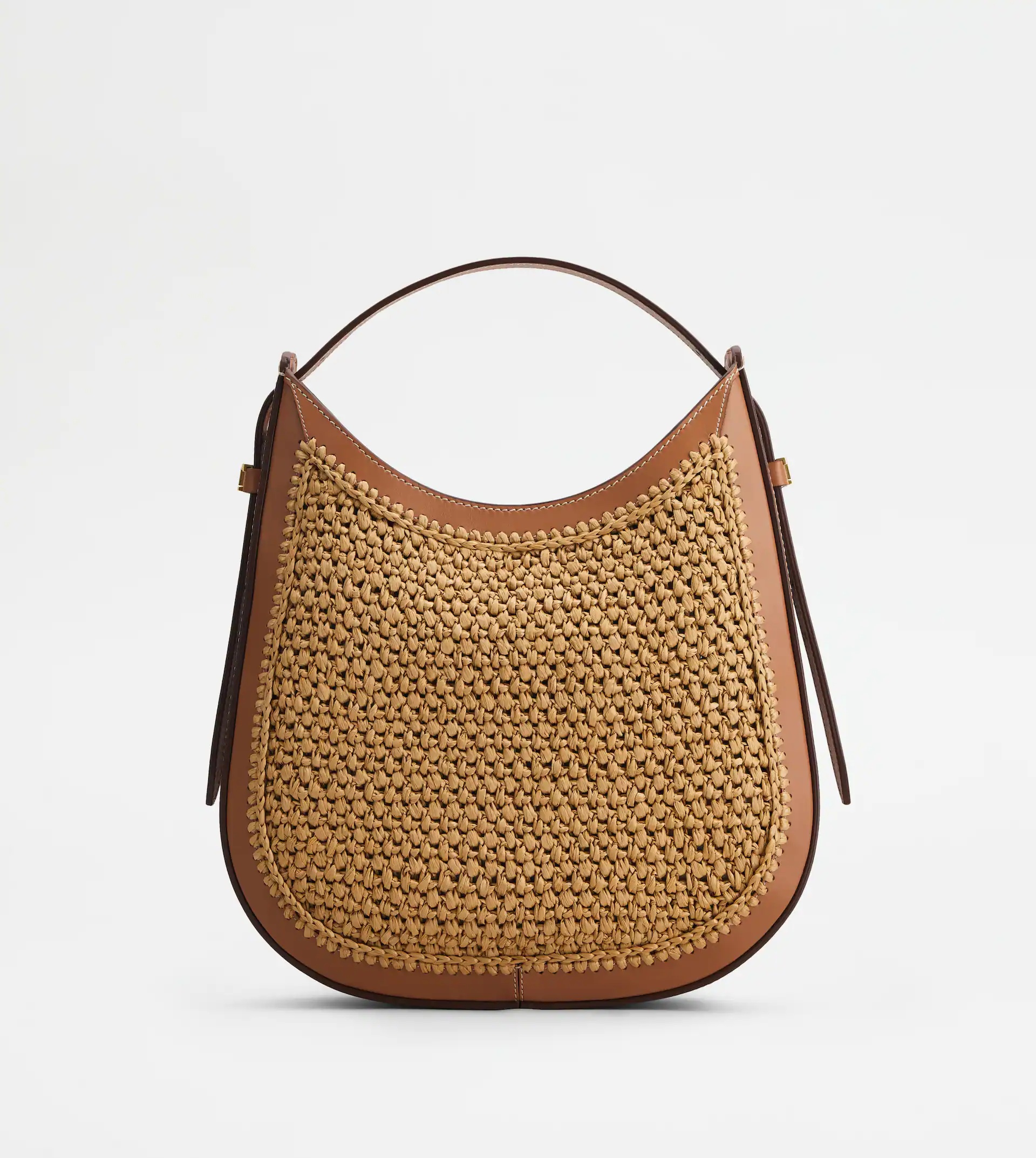 TOD'S OBOE BAG SMALL - BEIGE, BROWN - 1