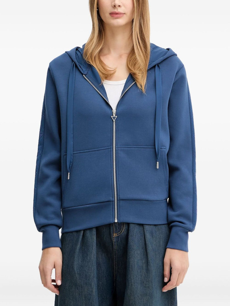zip-detail Hoodie 1