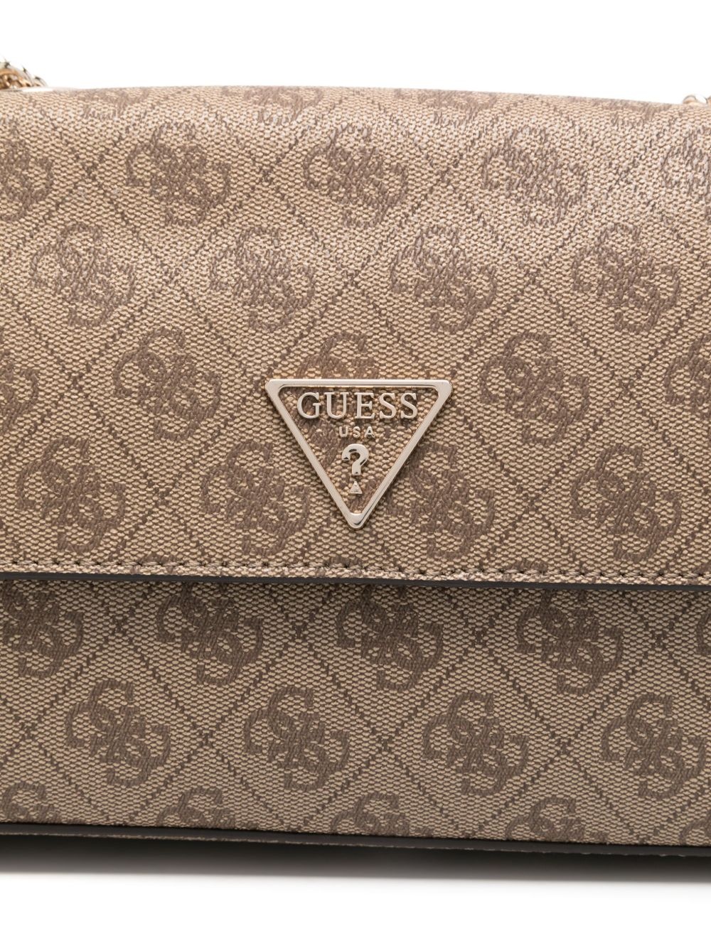 logo-plaque shoulder bag - 3