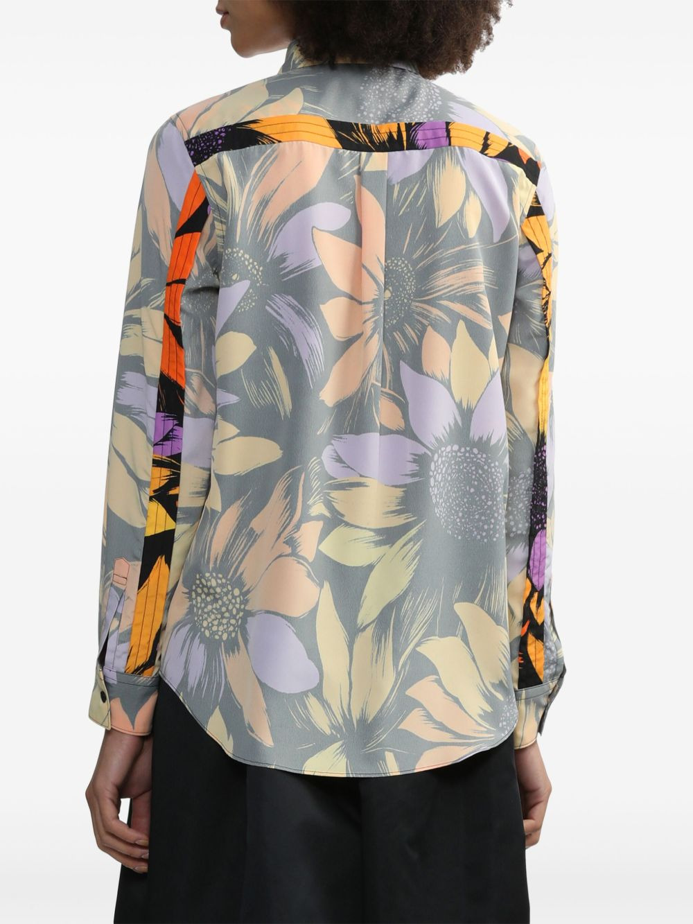 floral-print shirt - 4