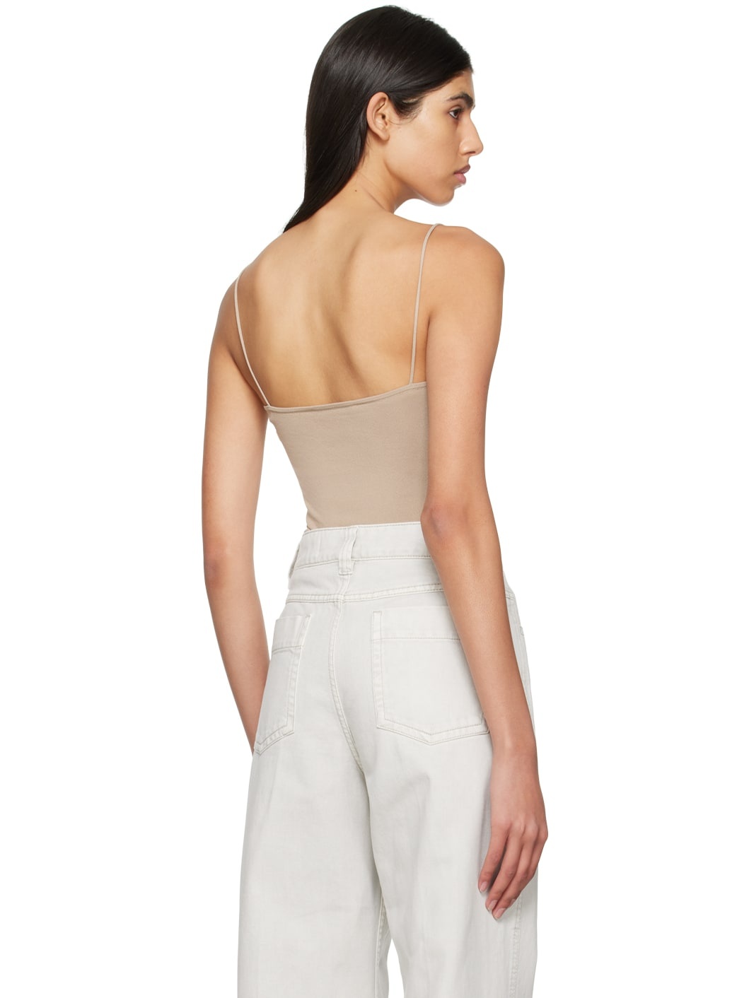 Beige Darted Camisole - 3