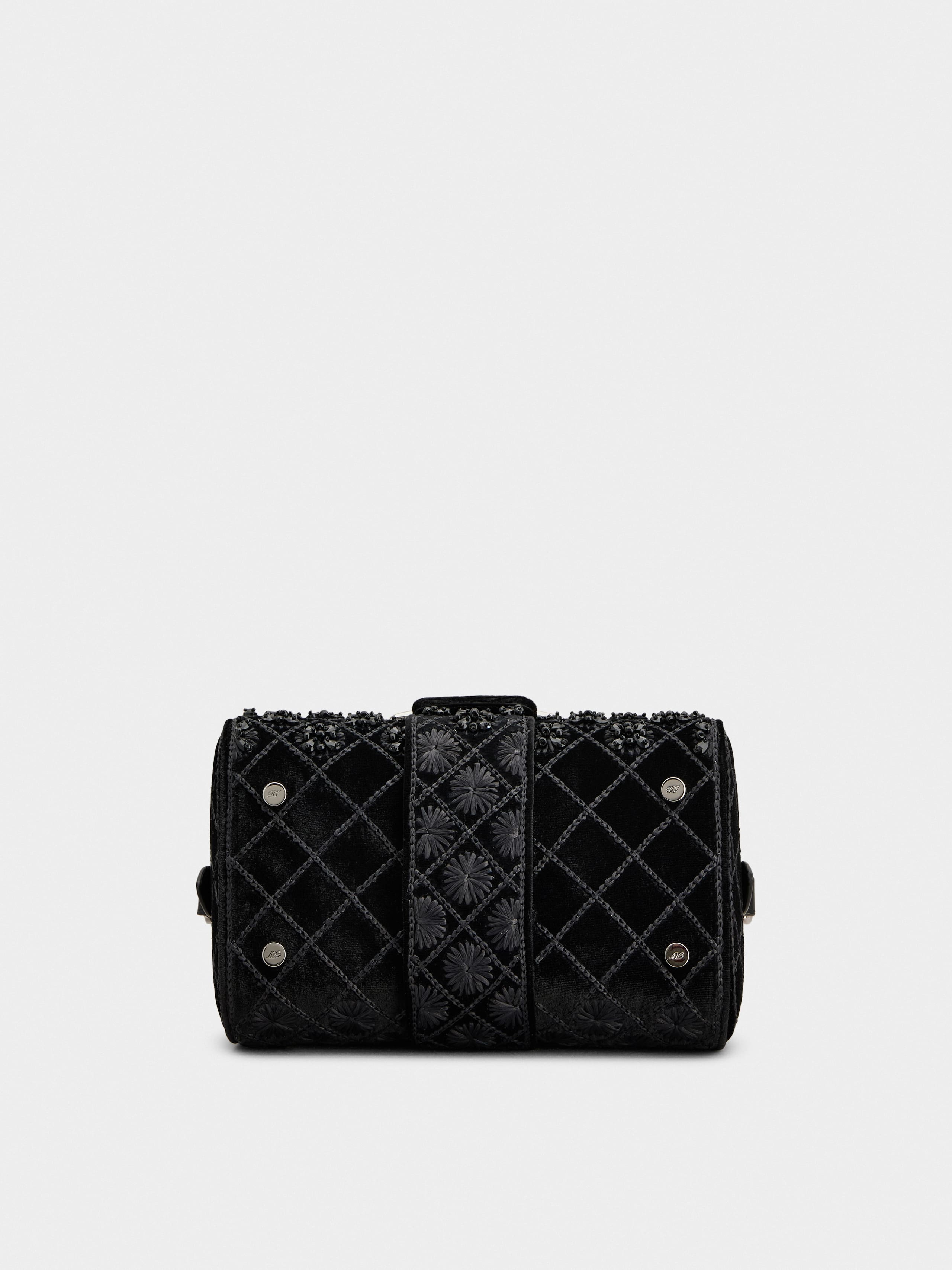 Belle Vivier Bag in velvet - 5