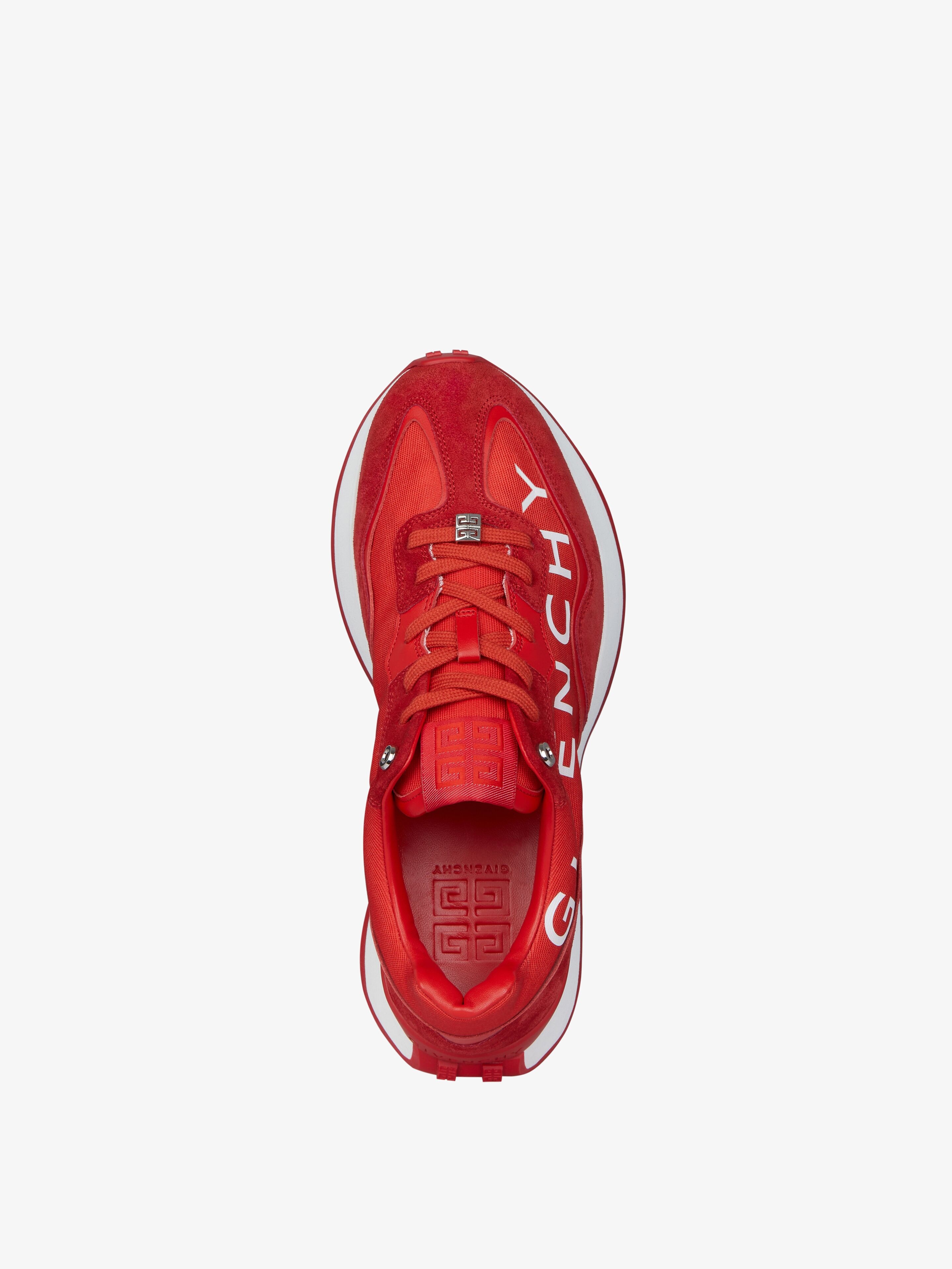 GIV RUNNER SNEAKERS IN SUEDE, LEATHER AND NYLON - 4