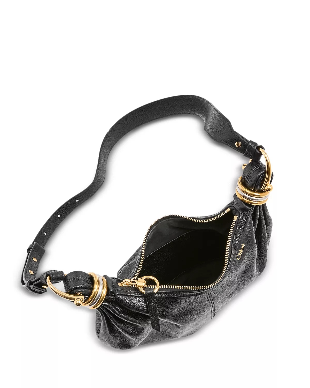 Bracelet Mini Leather Hobo Bag - 3