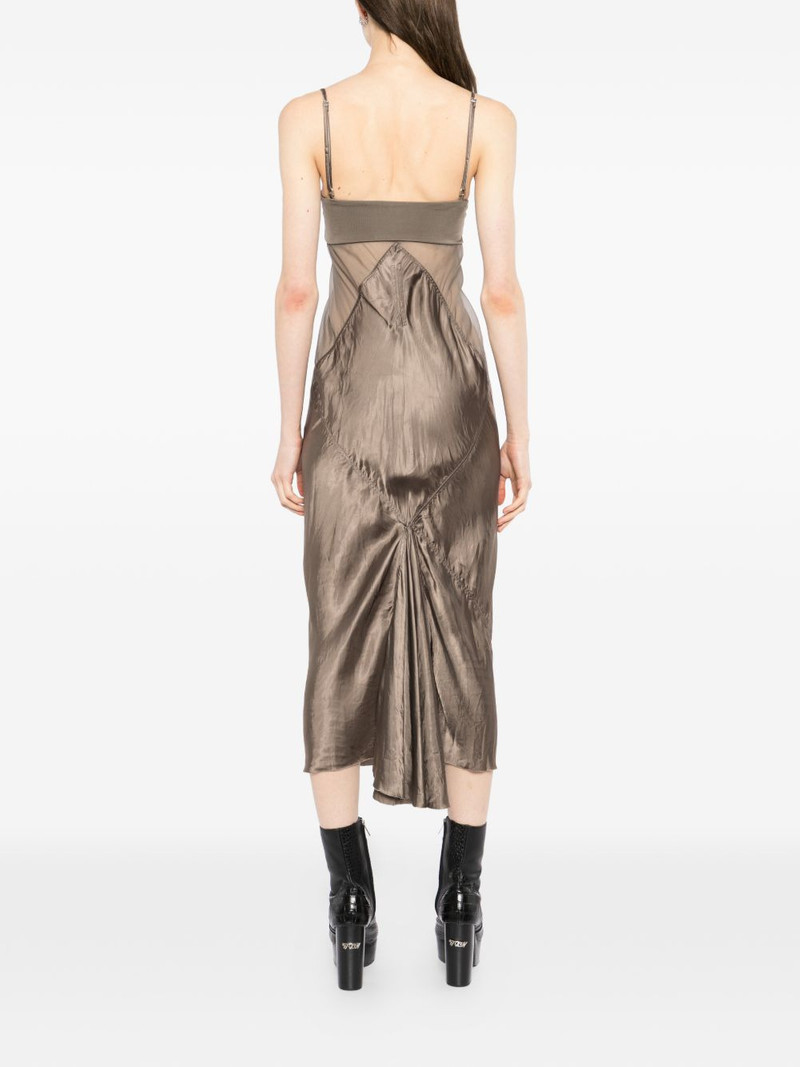 sheer panelled dress 4