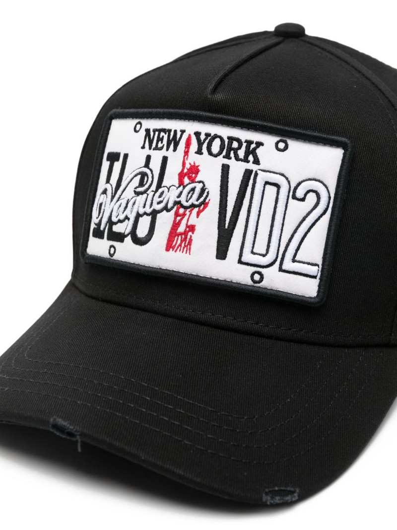 DSQUARED2 New York-patch baseball cap outlook