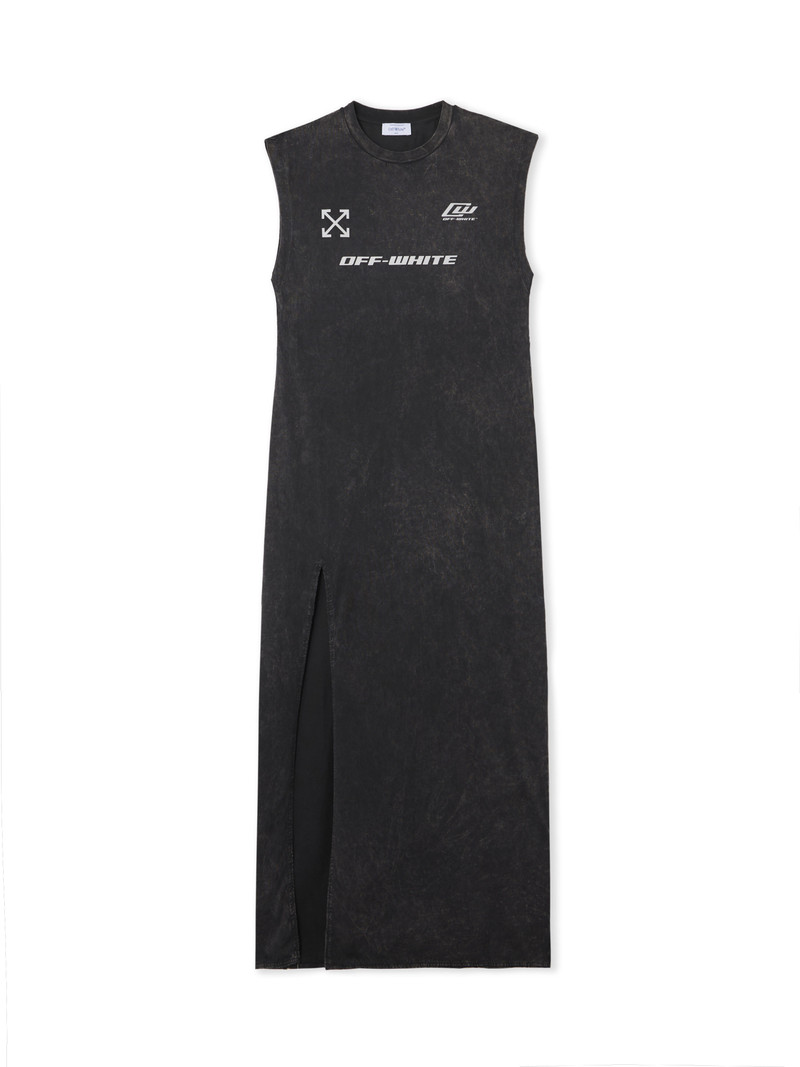 Racer Loose Jersey Dress 1