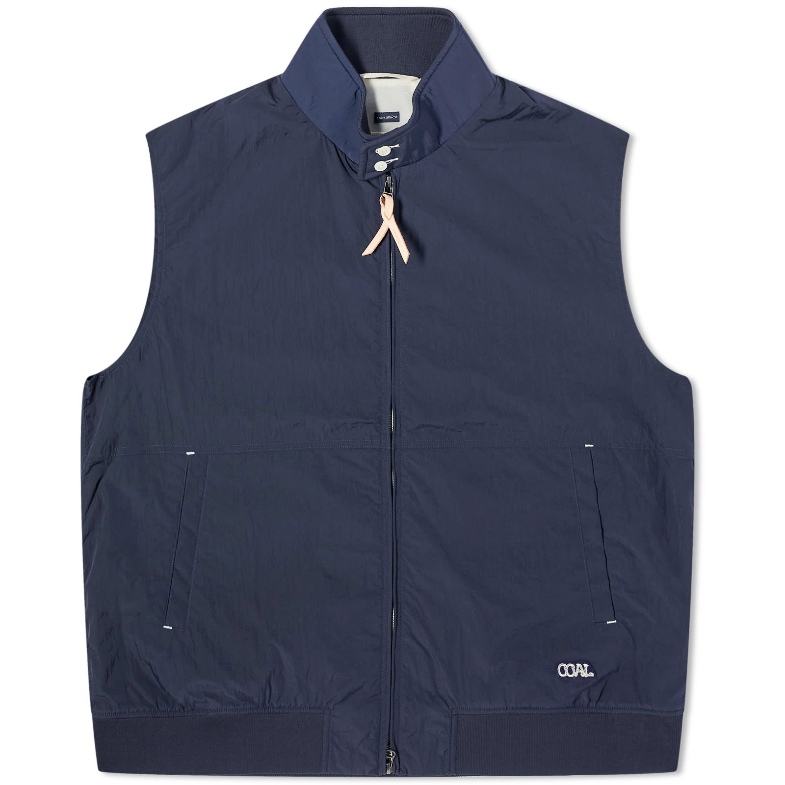 Nanamica Zip Up Wind Vest - 1