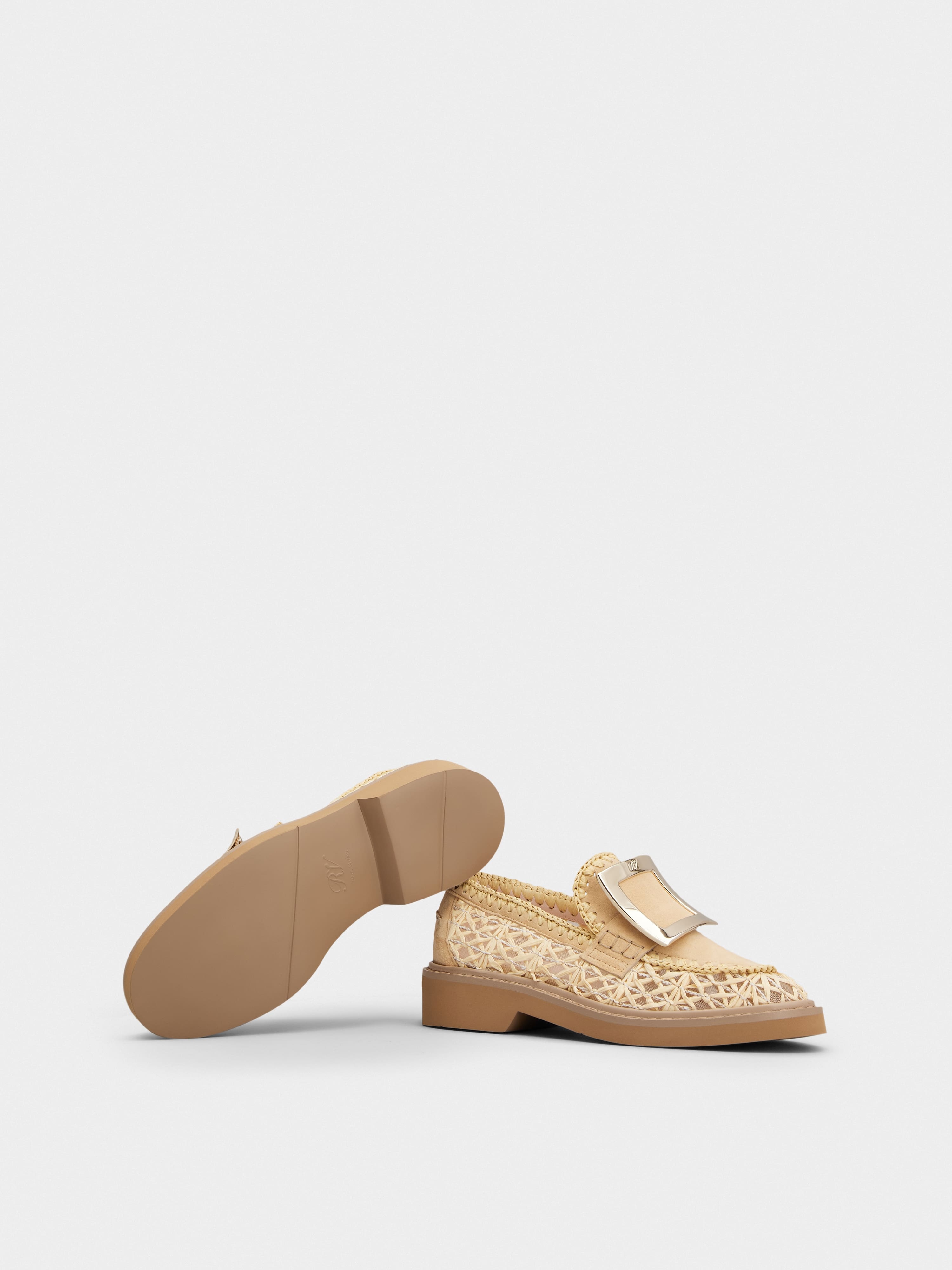 Viv' Rangers Loafers in raffia - 6