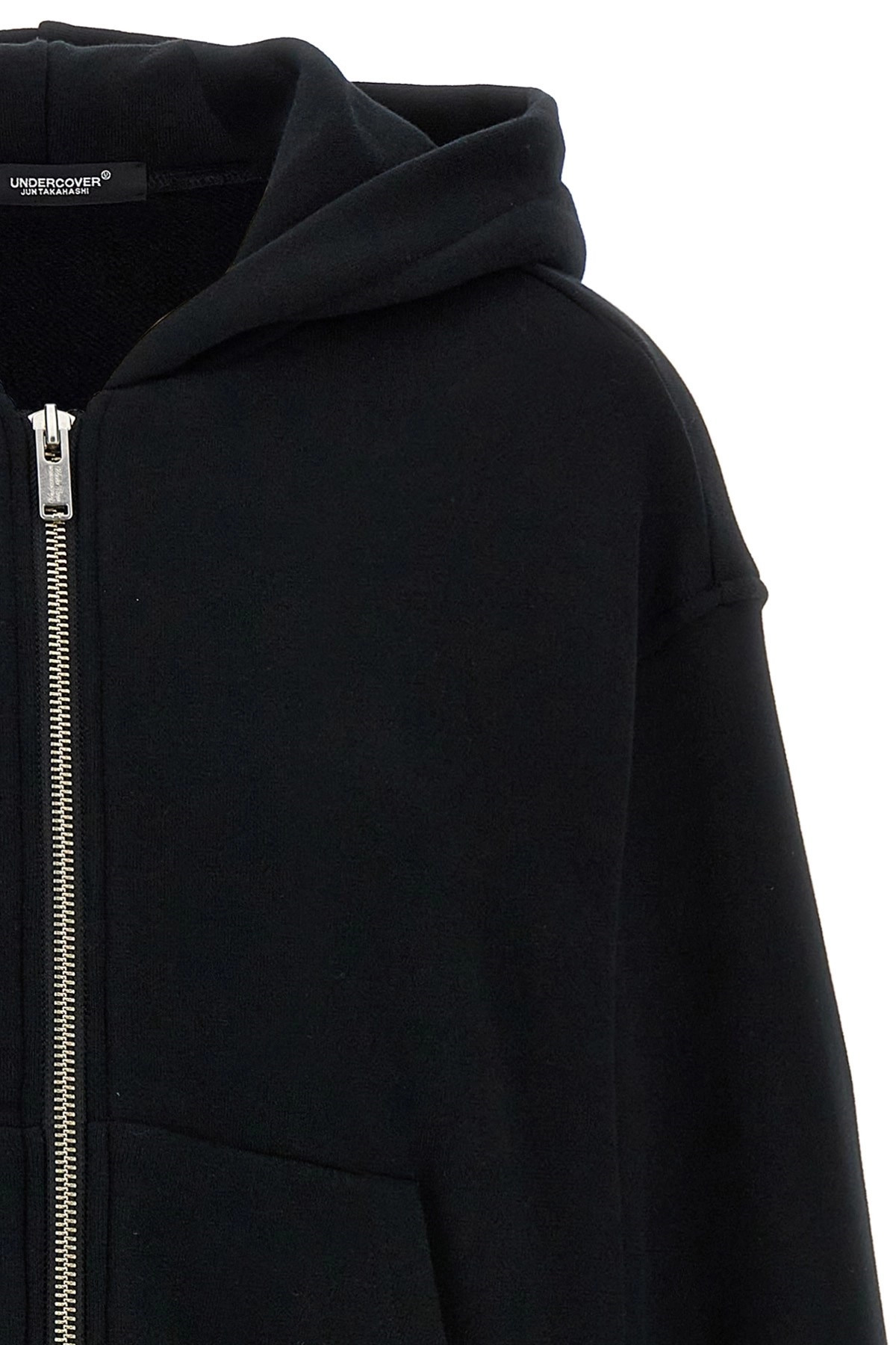 Two-material hoodie - 3
