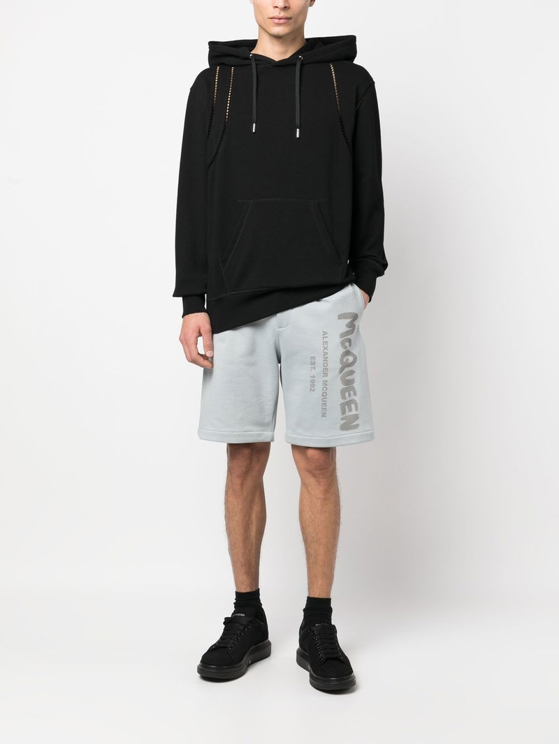 Alexander McQueen long-sleeve cotton hoodie outlook