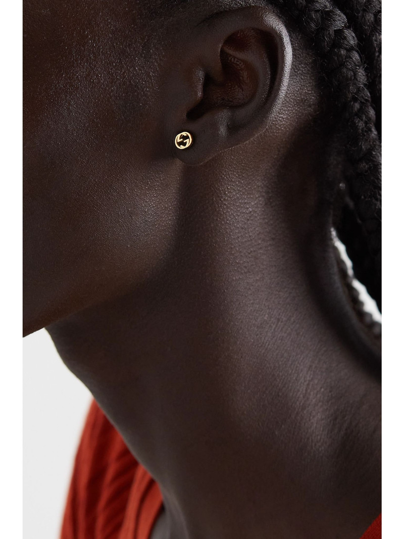 GUCCI 18-karat gold earrings Gold outlook