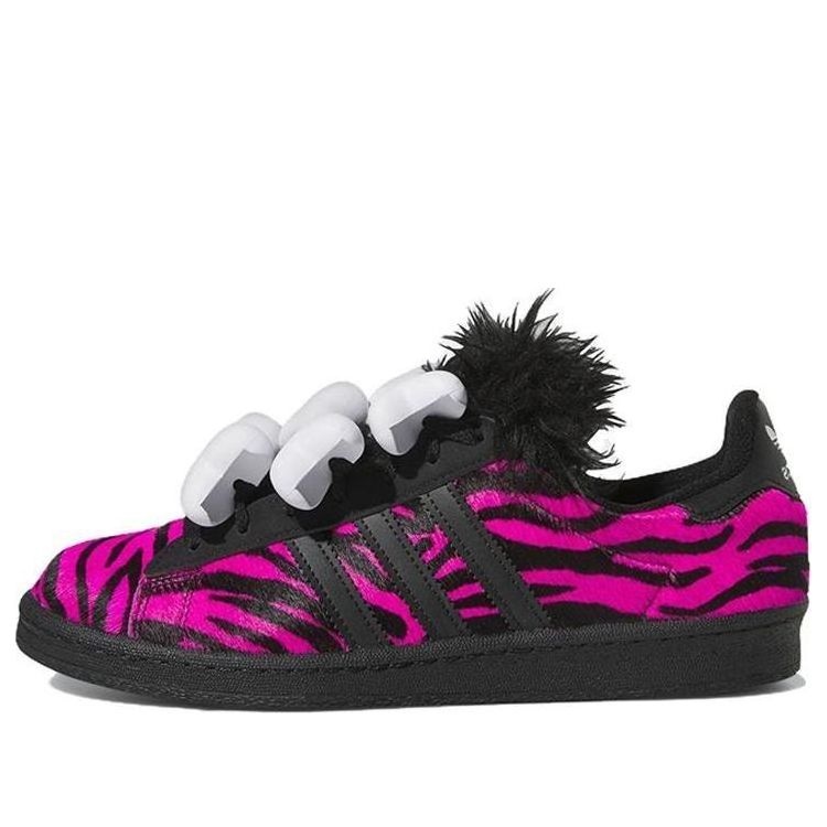 adidas Campus 80s x Jeremy Scott x 'Bones - Pink Zebra' HQ4494 - 1