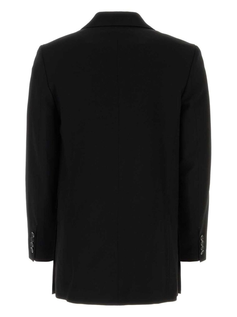 AMI Paris double-breasted virgin wool blazer outlook