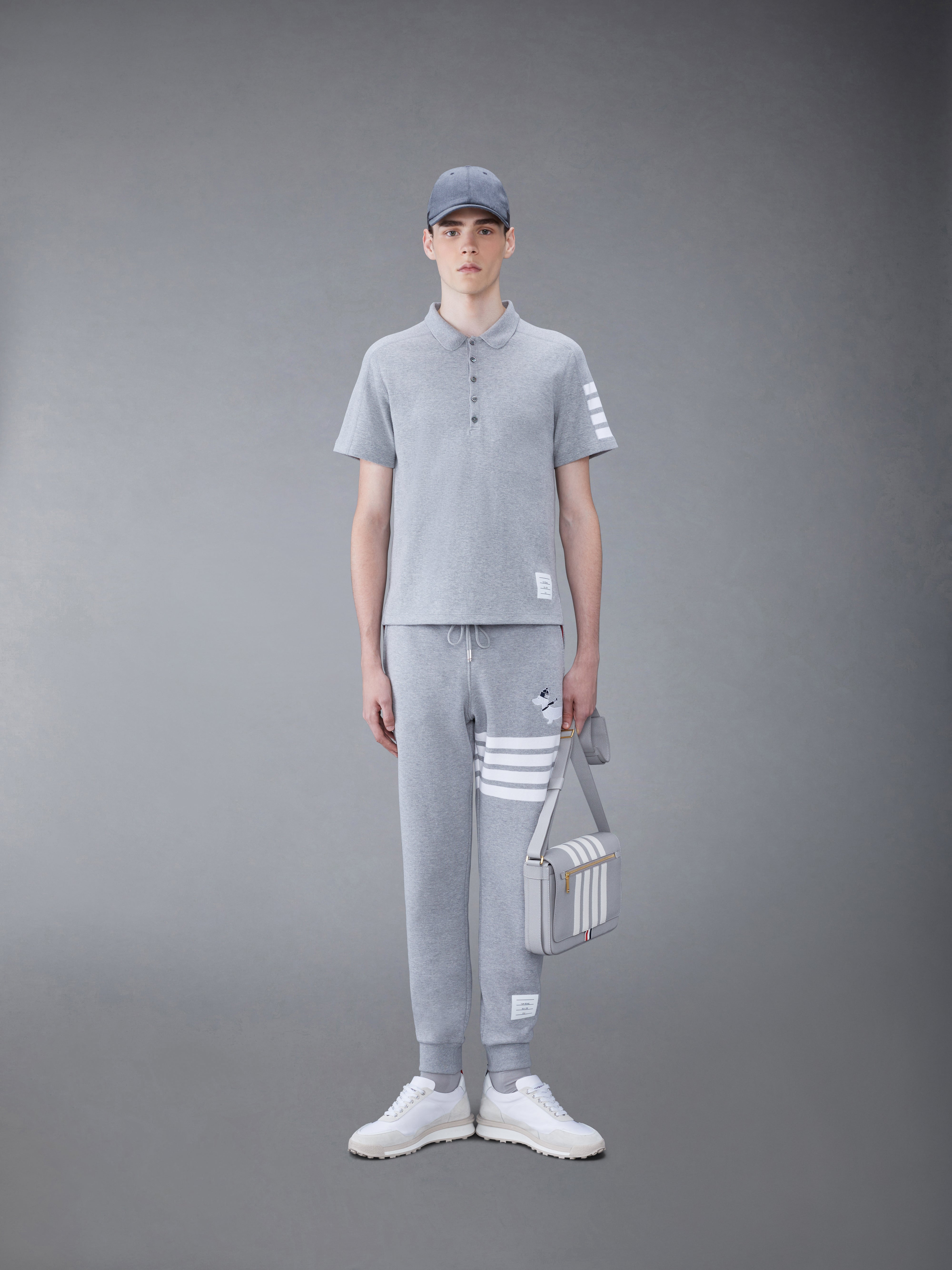 4-Bar stripe polo shirt - 3