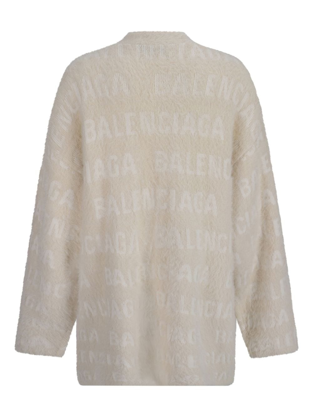 all-over logo cardigan - 2