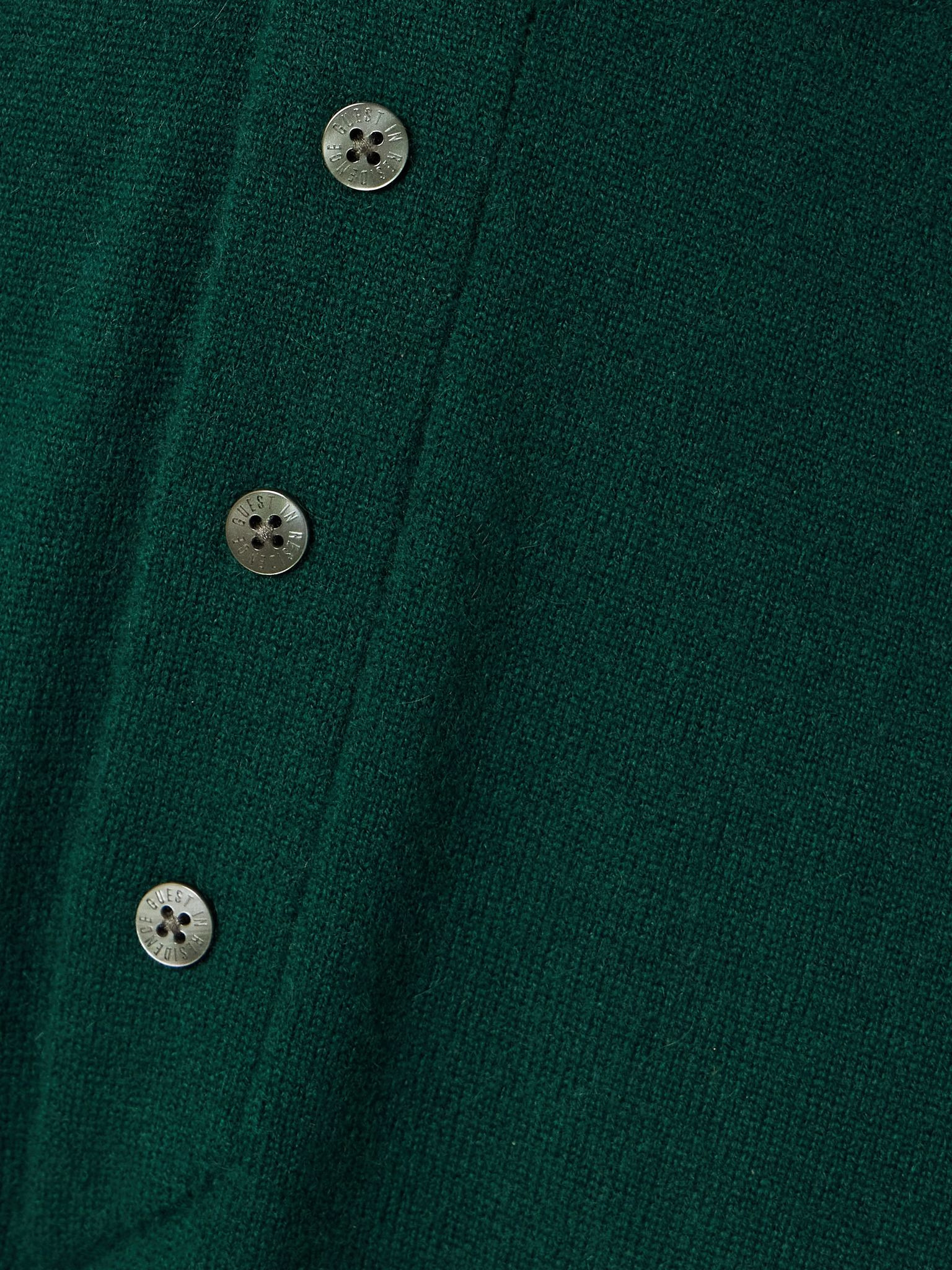 Everywear cashmere track pants Forest green - 5