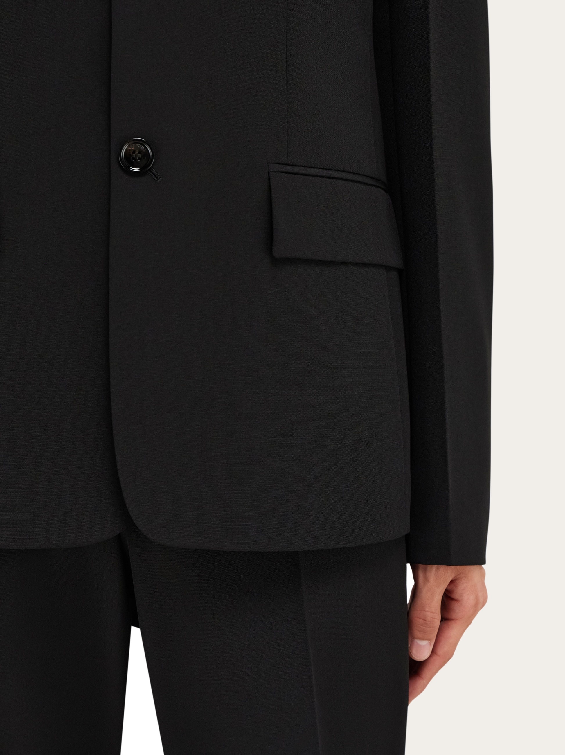 Tailored single-breasted blazer - 6