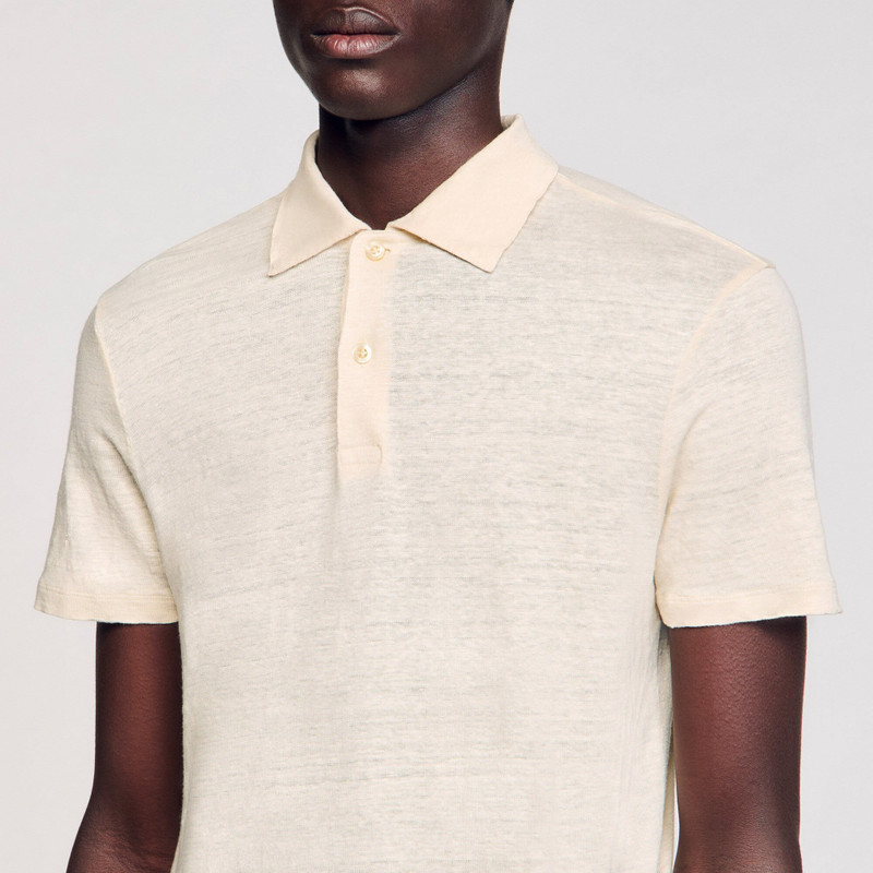 LINEN POLO SHIRT 3