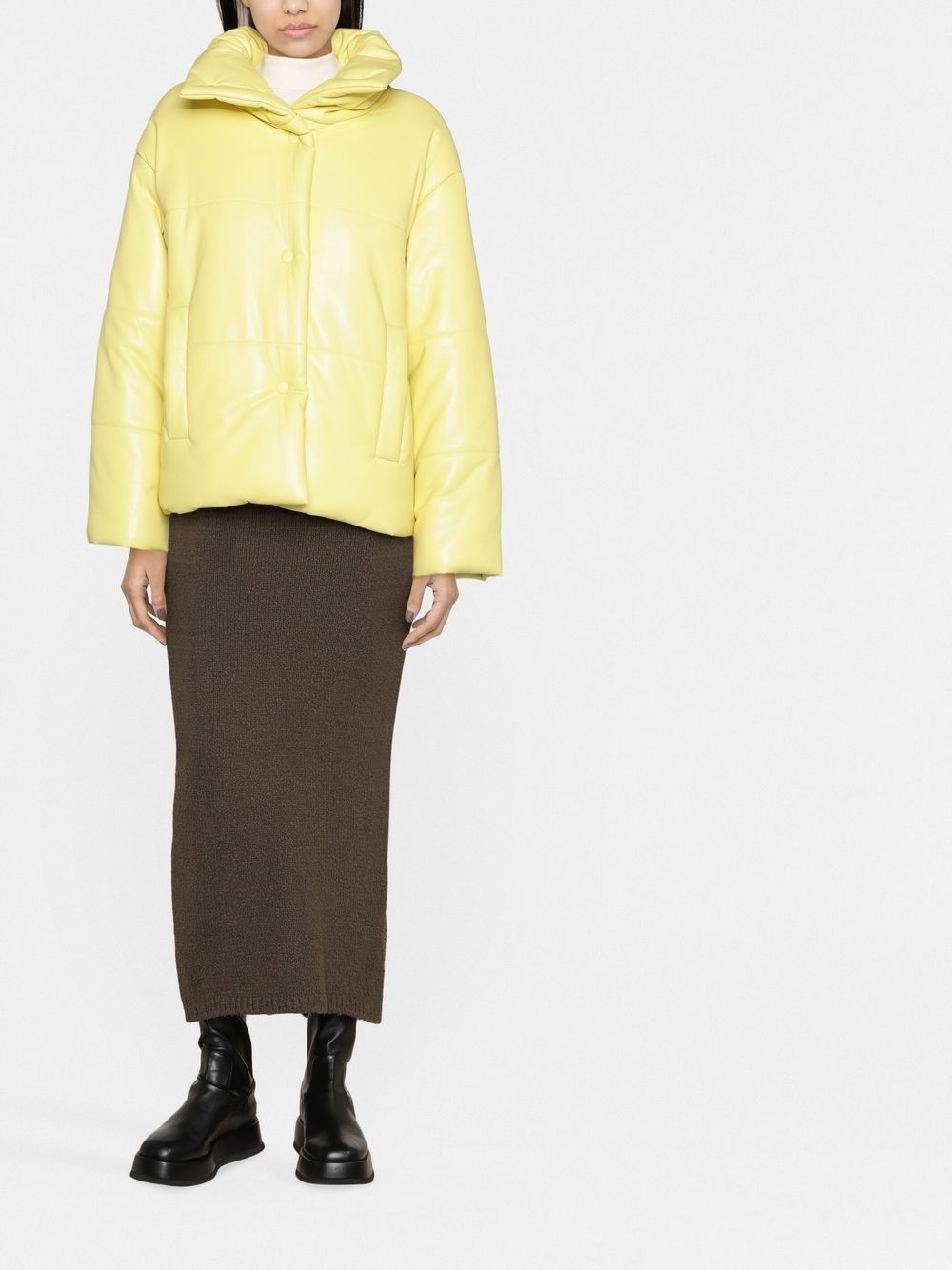 oversize padded windbreaker jacket - 2