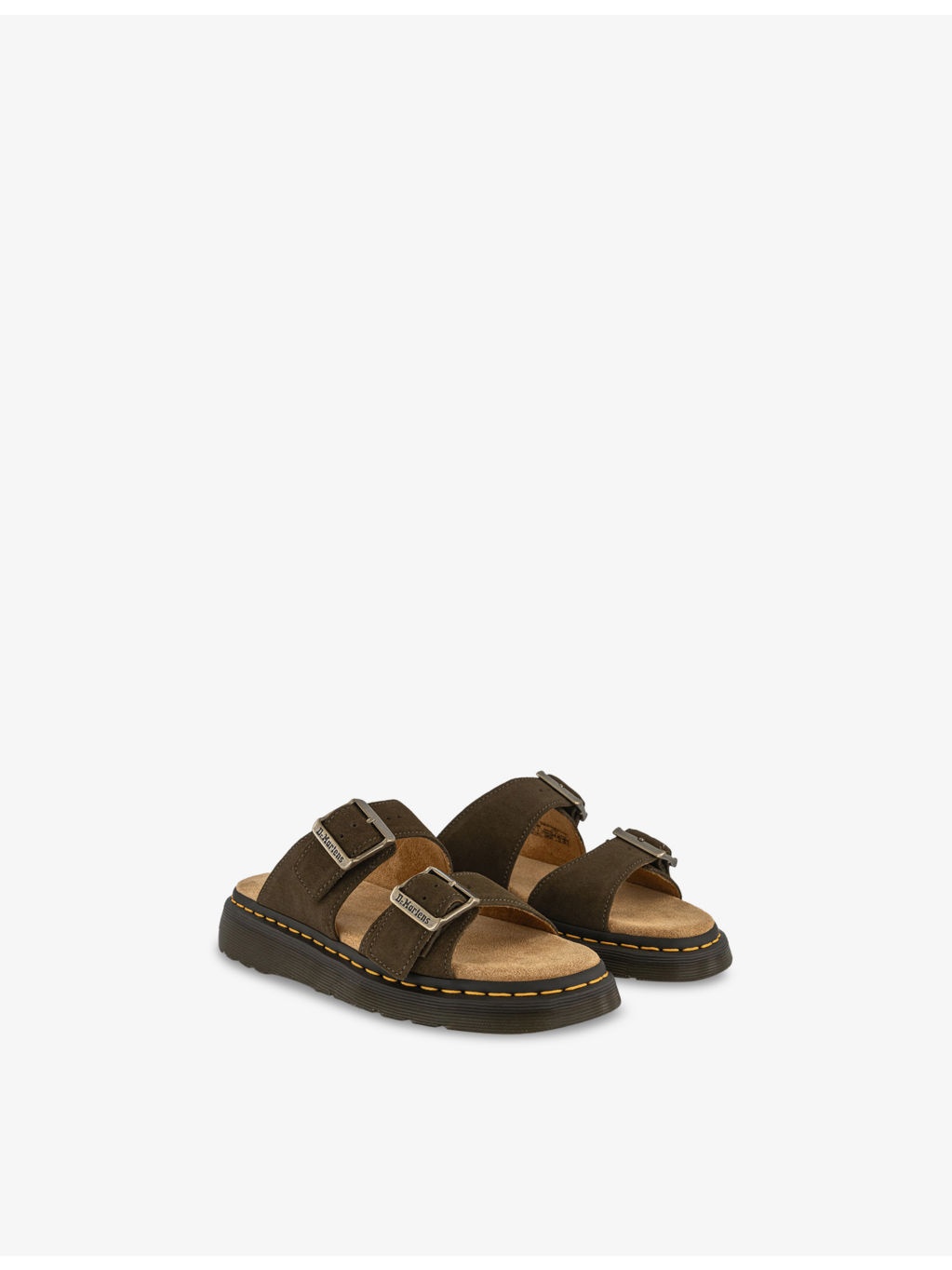 Josef Suede Slide Sandals - 3