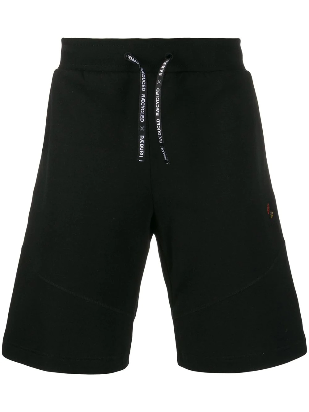 embroidered logo track shorts - 1