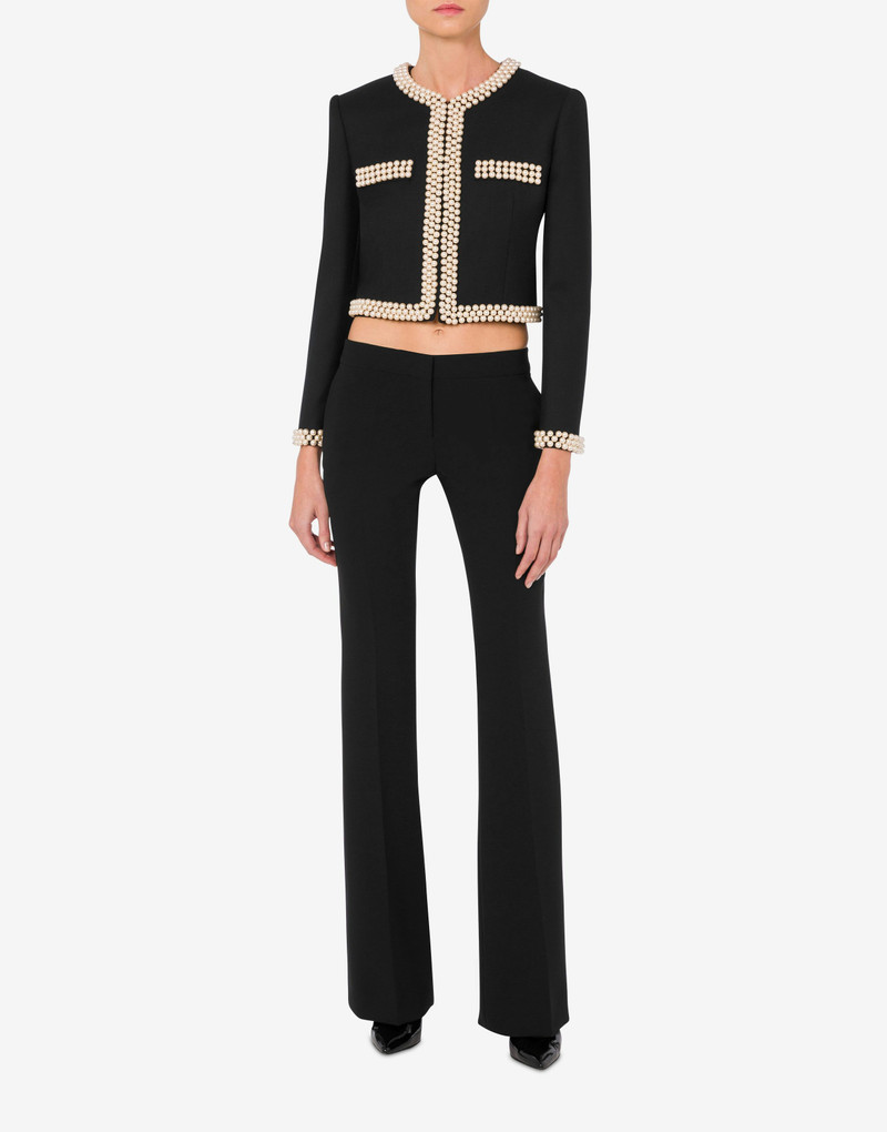 Moschino ARCHIVE CAPSULE JACKET WITH PEARLS outlook