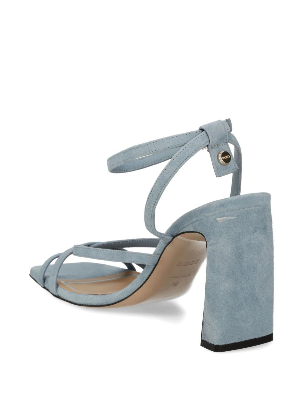 100mm Rose crossover-strap sandals - 4