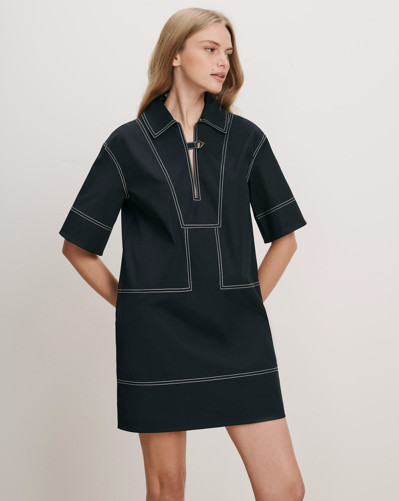 VERONICA BEARD PHELIX MINI DRESS outlook
