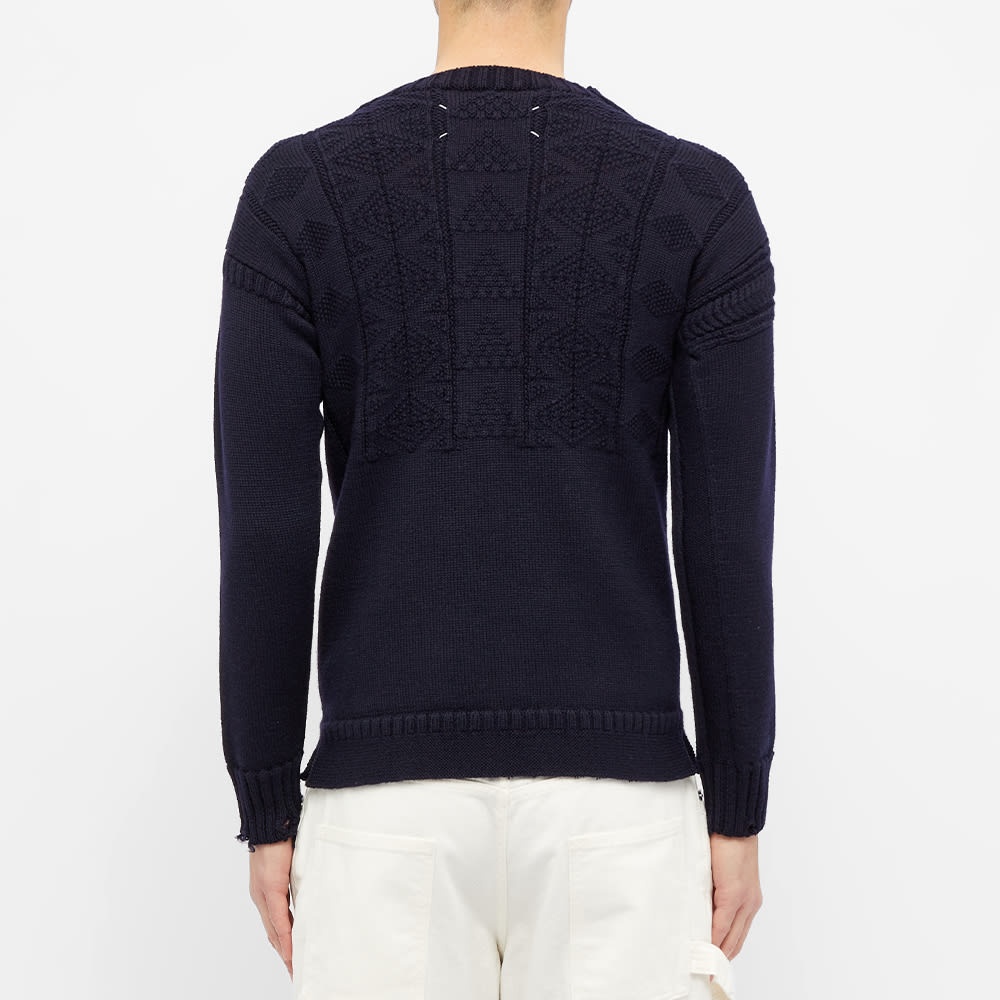 Maison Margiela 14 Grain Stitch Crew Knit - 6