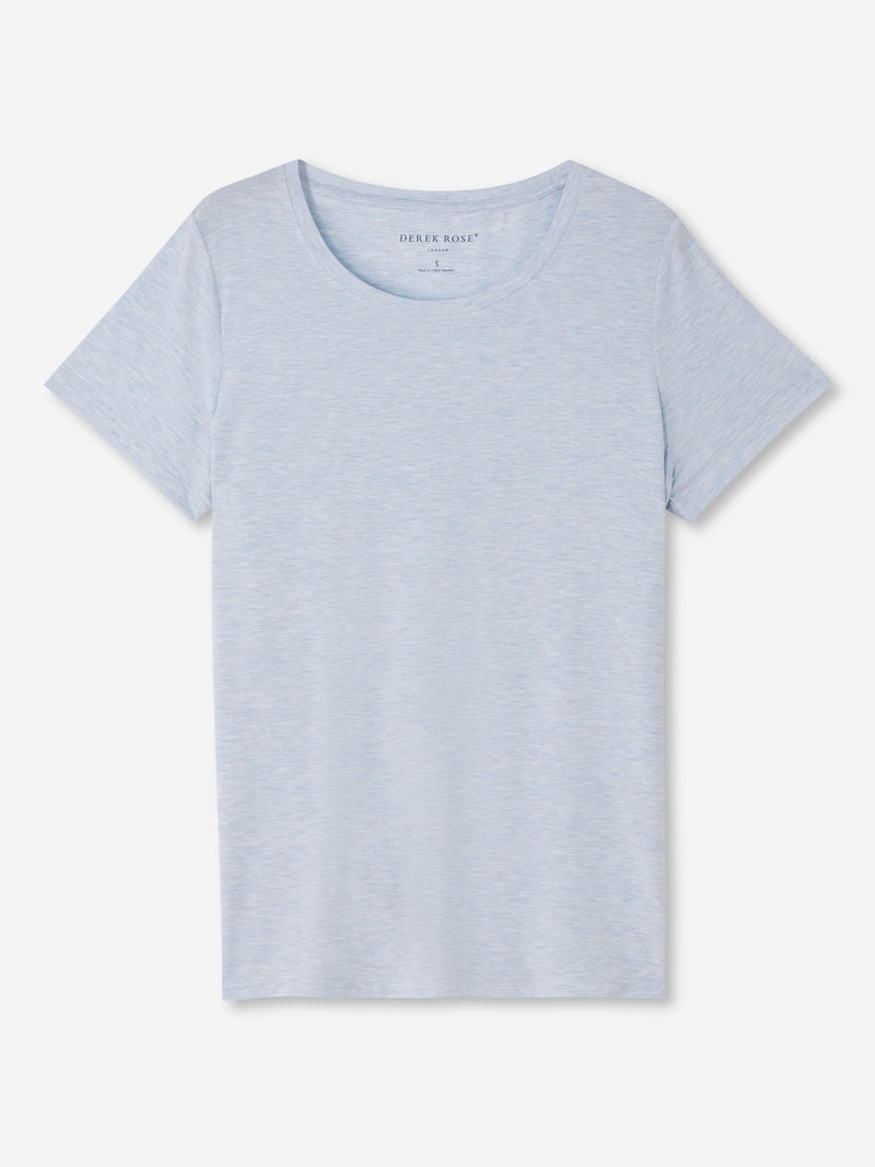Women's T-Shirt Ethan Micro Modal Stretch Blue - 1