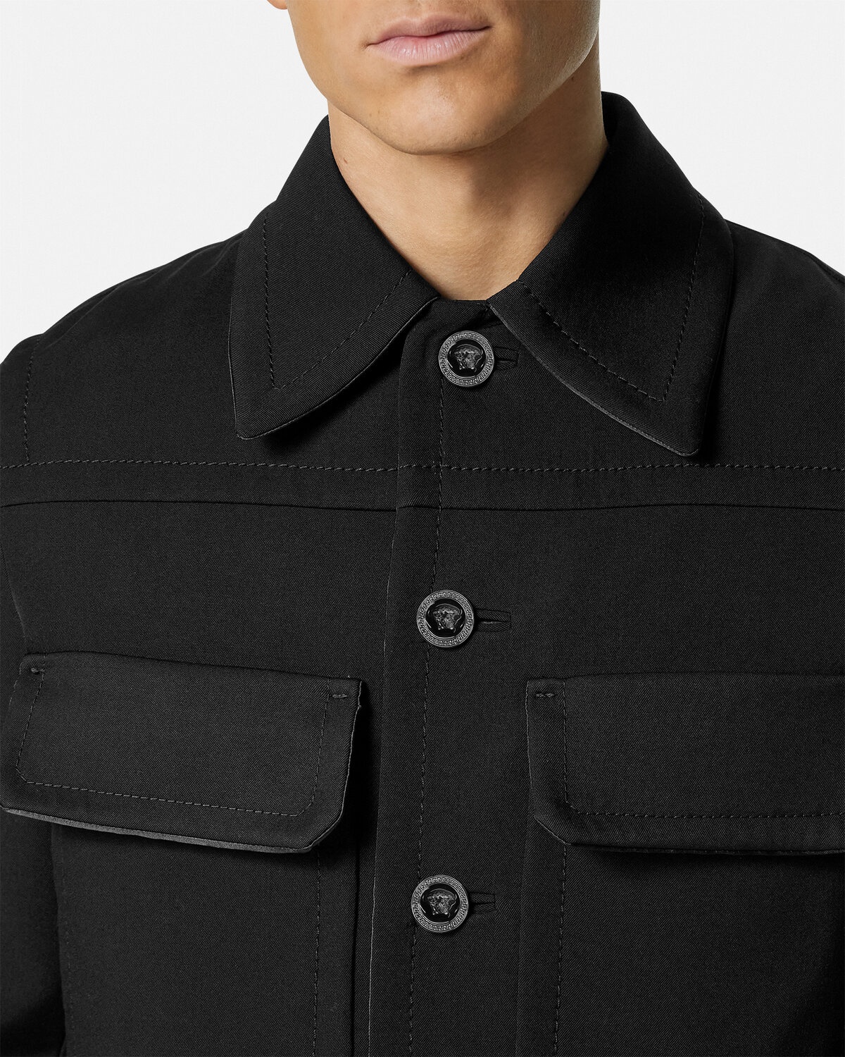 Wool Twill Blouson Jacket - 3