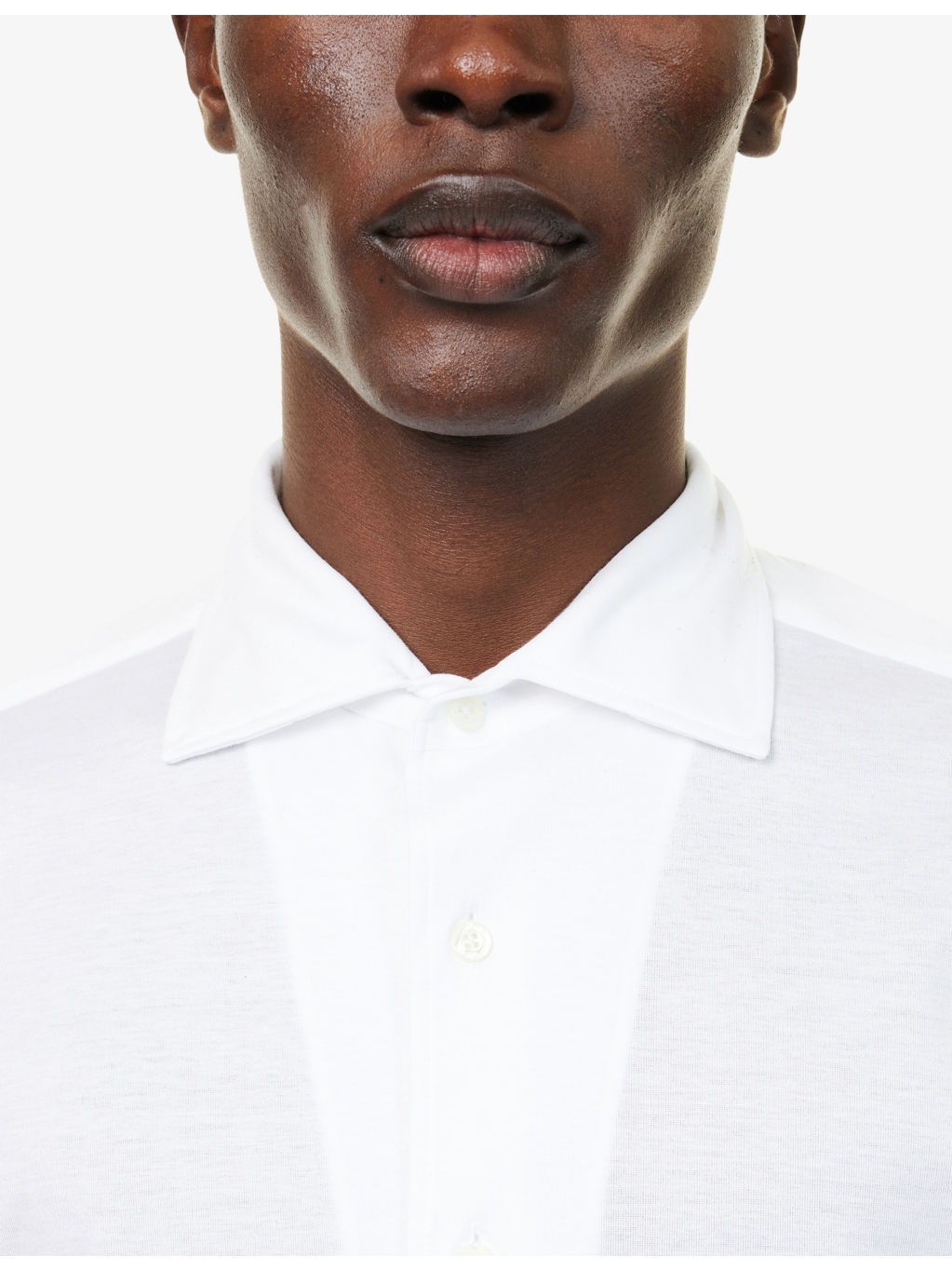 Long-Sleeve Regular-Fit Cotton Shirt - 5