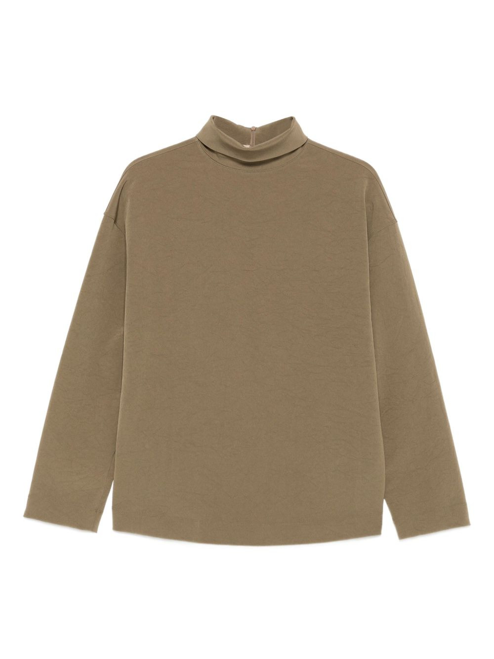 turtleneck long-sleeve top - 1