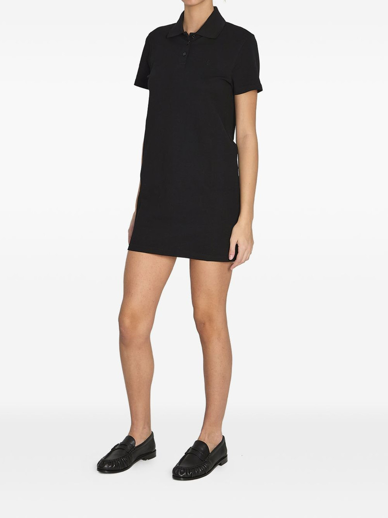SAINT LAURENT buttoned polo dress outlook