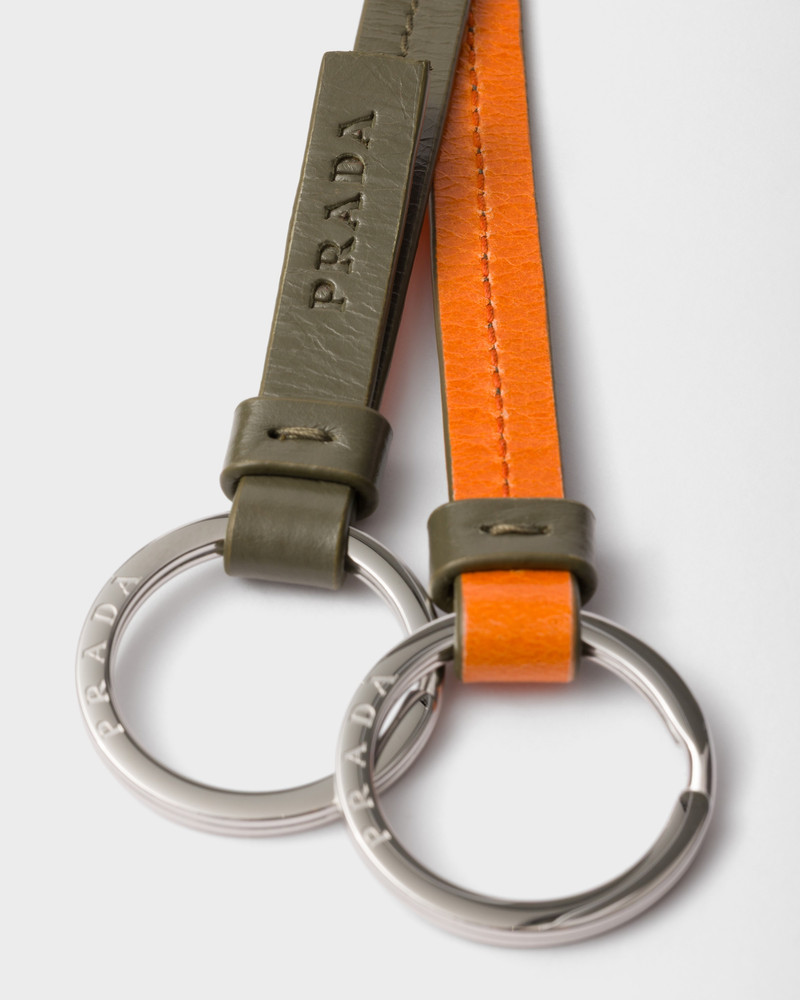 Prada Leather bag charm outlook