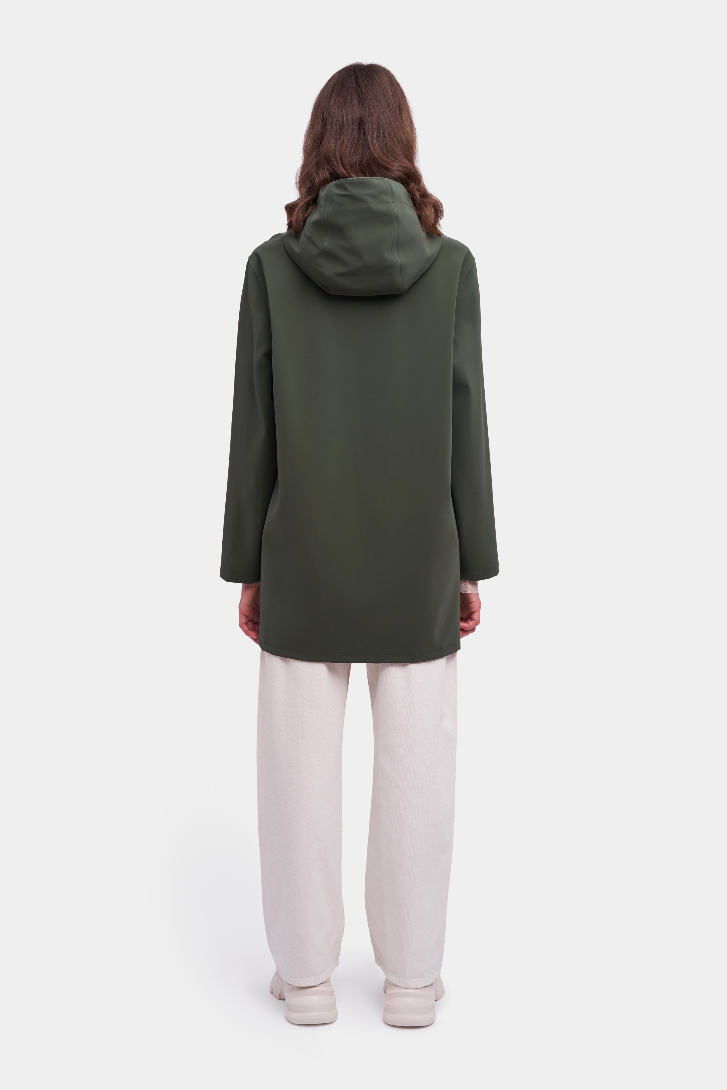 Stockholm Matte Raincoat Dark Green - 4